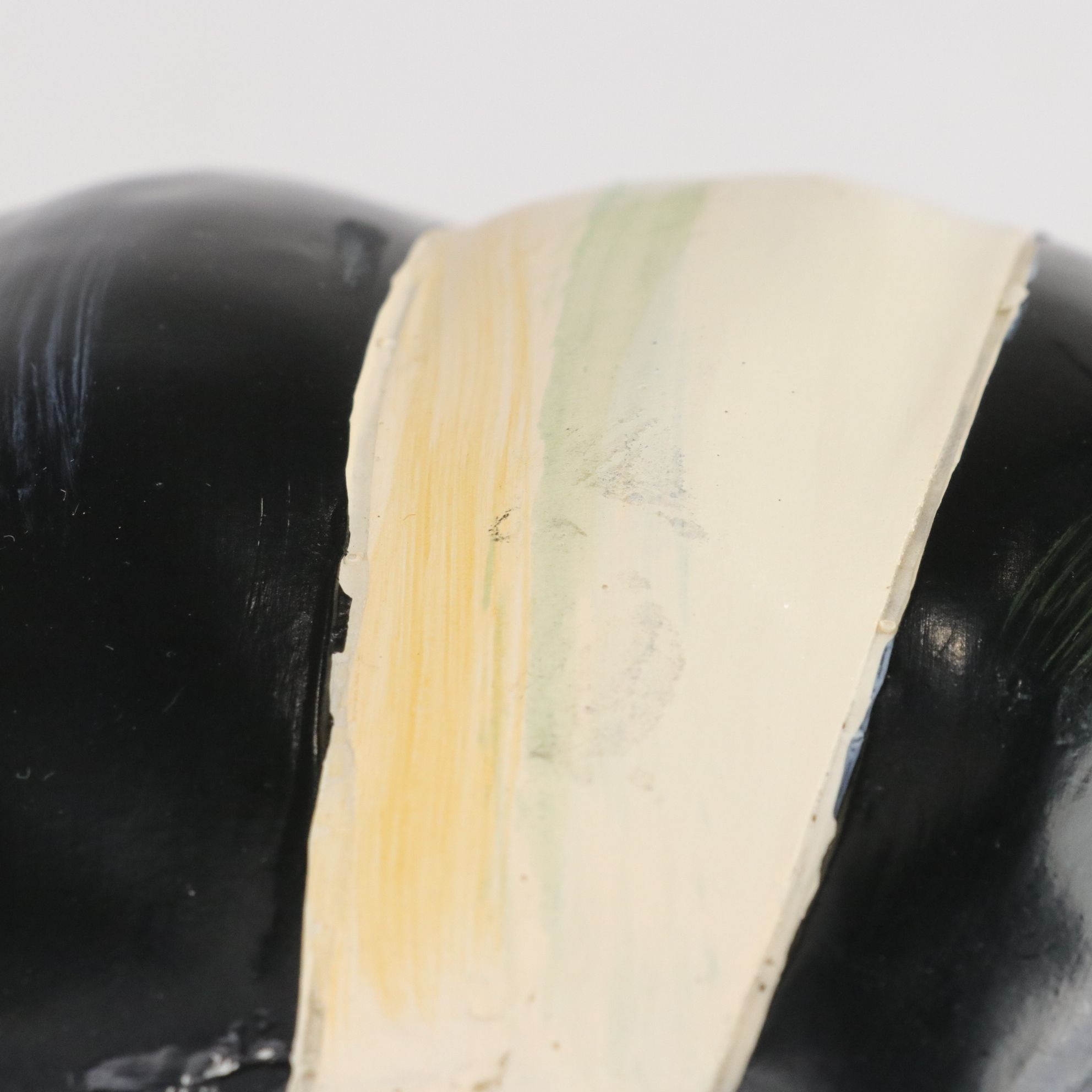 MacKenzie-Childs "Courtly Stripe" Pumpkin Figurine