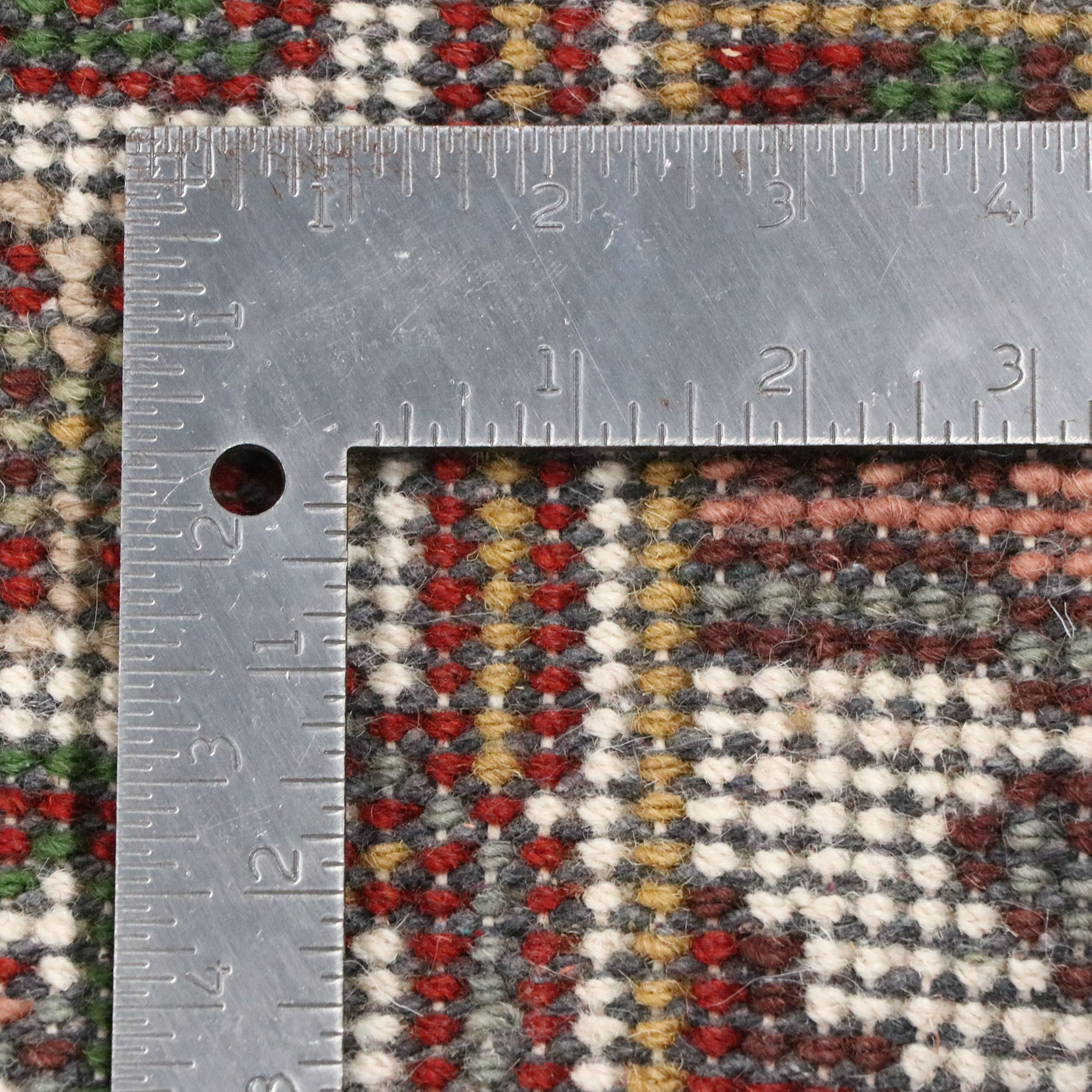 2'7 x 6'1 Hand-Knotted Indo-Persian Serapi Carpet Runner