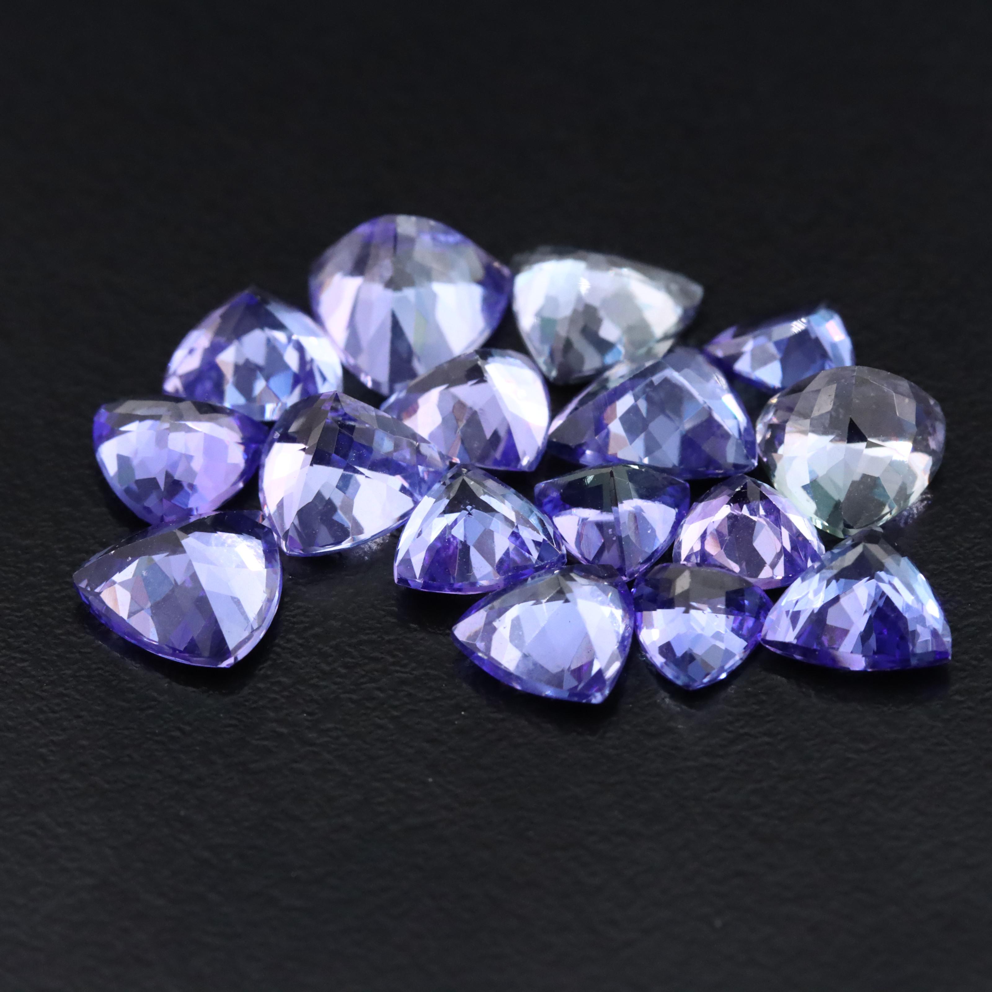 Loose 20.10 CTW Tanzanites