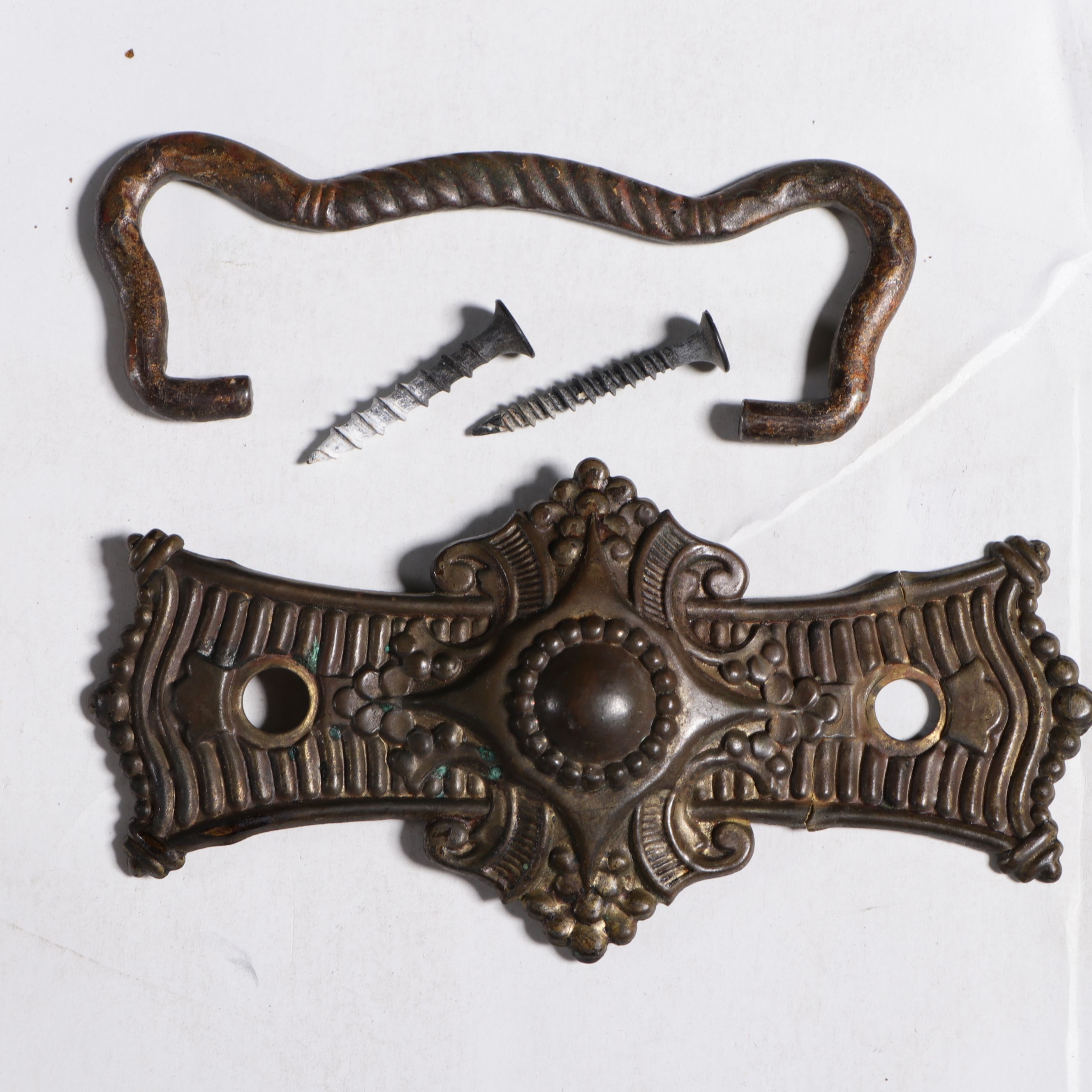 Eastlake Walnut Dresser with Marble Top