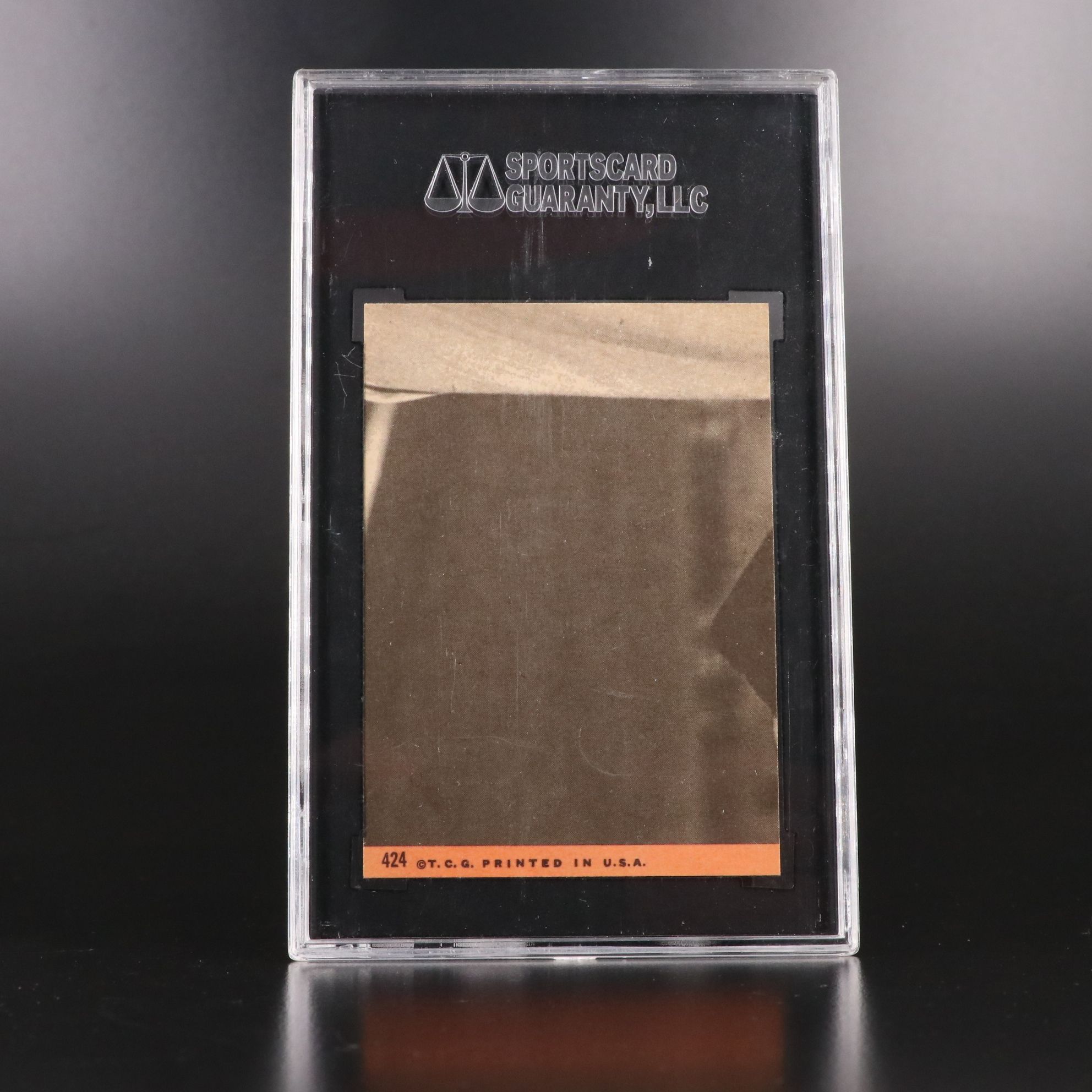 1969 Topps Reggie Jackson Rookie with Pete Rose All-Star SGC Graded 7.5