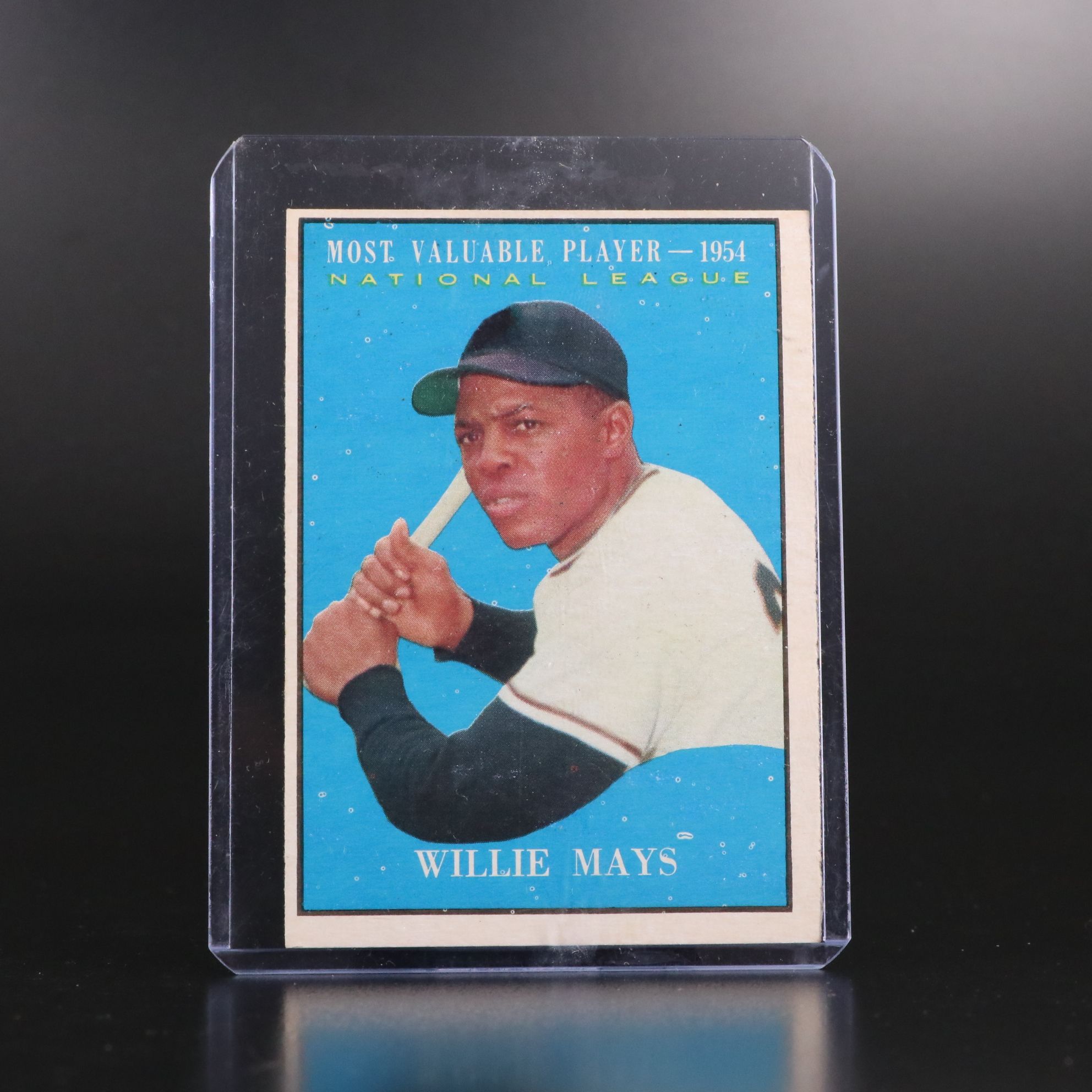 1961 Topps Willie Mays MVP and 1958 Topps Hank Aaron All-Star Baseball Cards