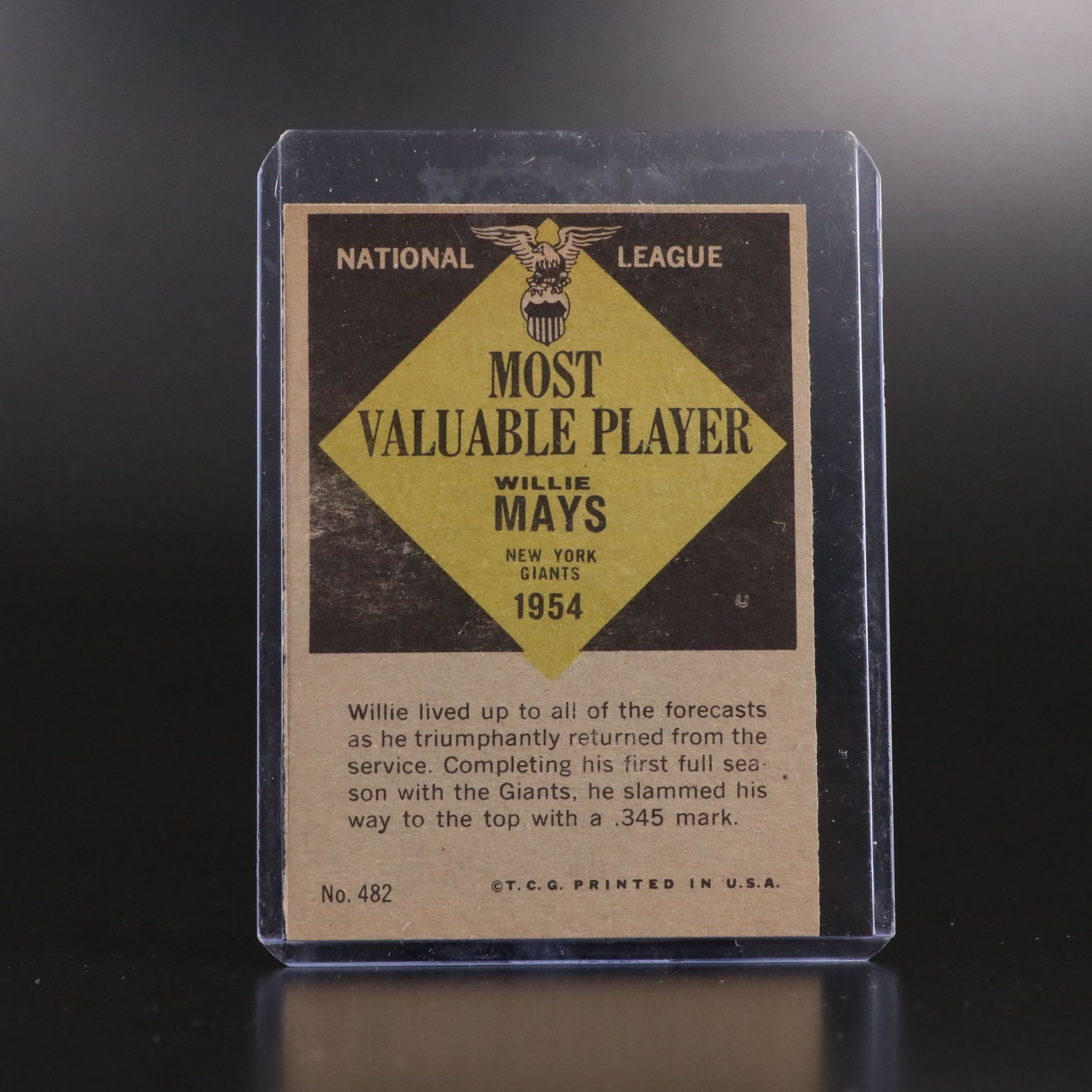 1961 Topps Willie Mays MVP and 1958 Topps Hank Aaron All-Star Baseball Cards