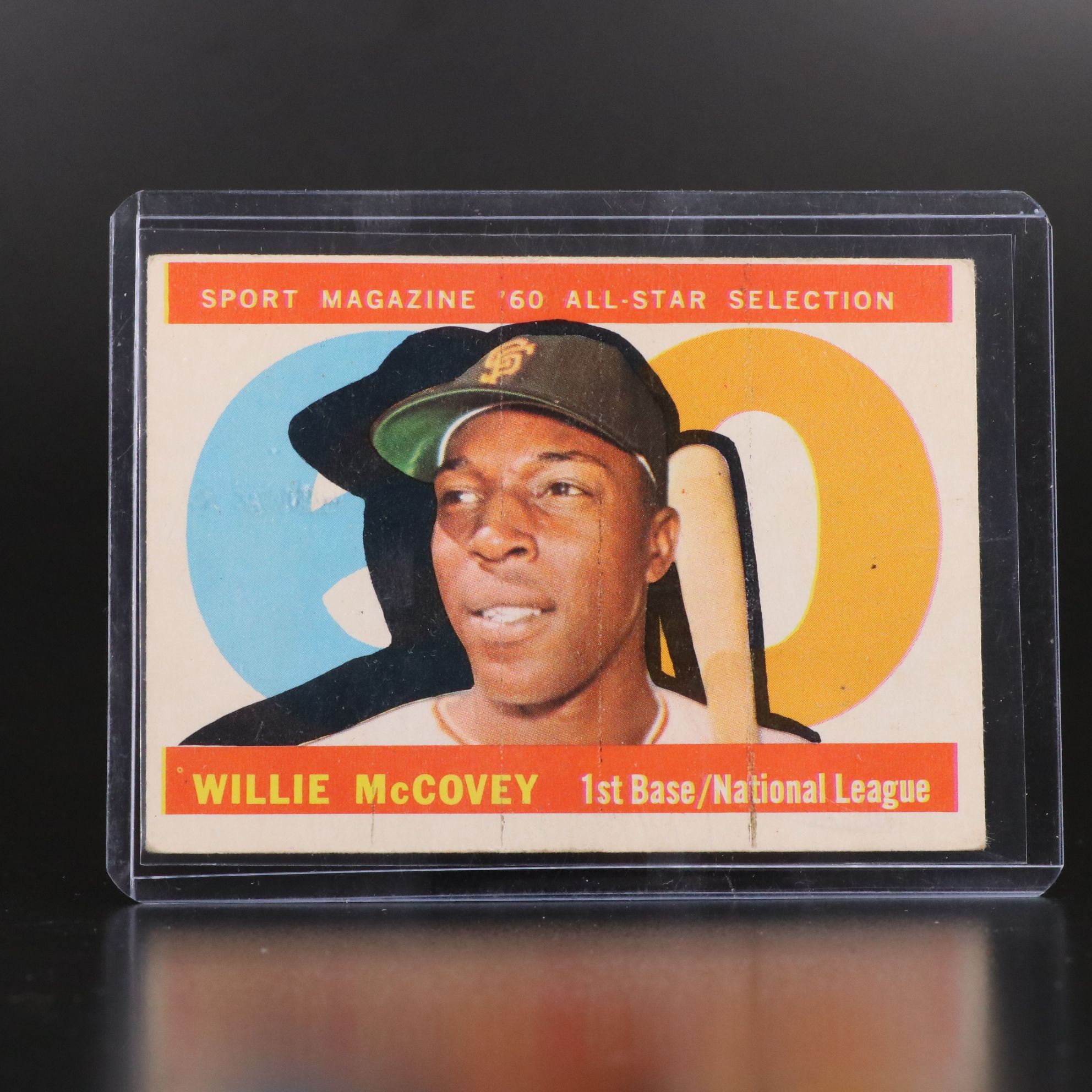 1960 Topps Willie McCovey Rookie and All-Star Baseball Cards
