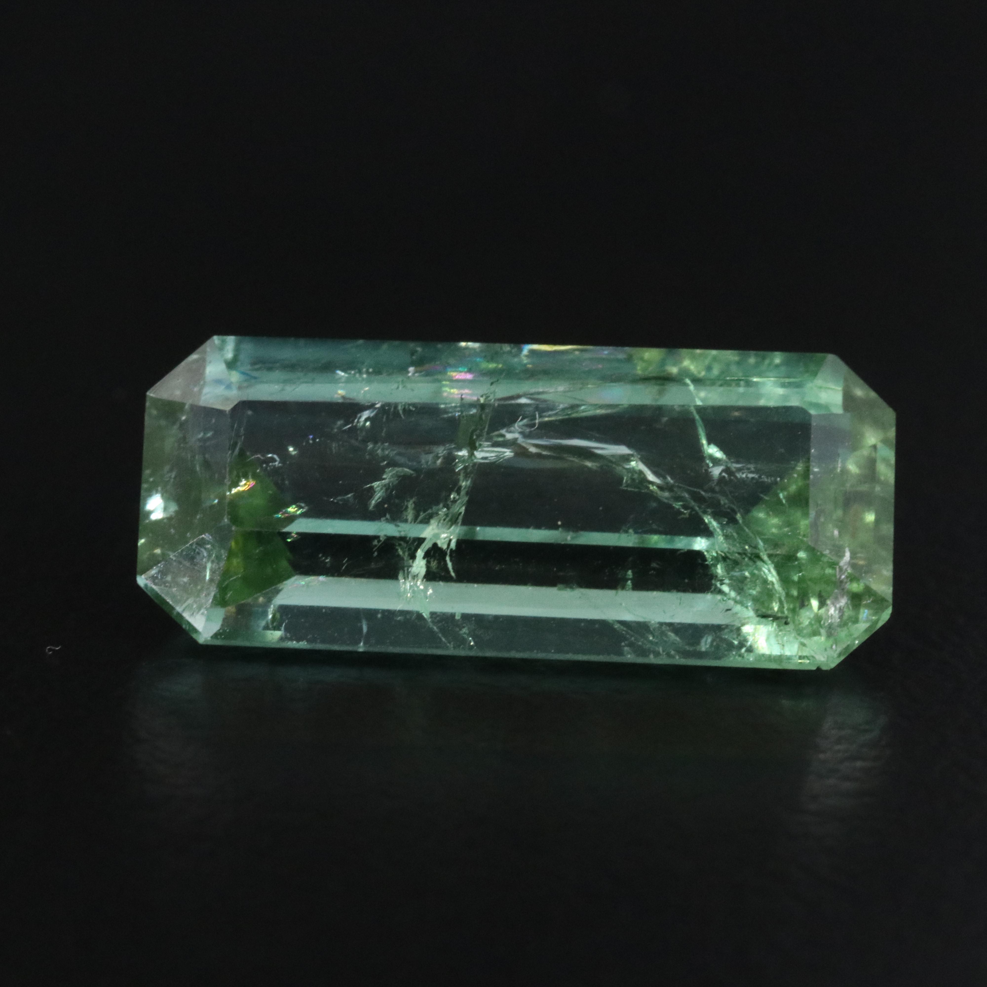 Loose 5.89 CT Loose Green Tourmaline