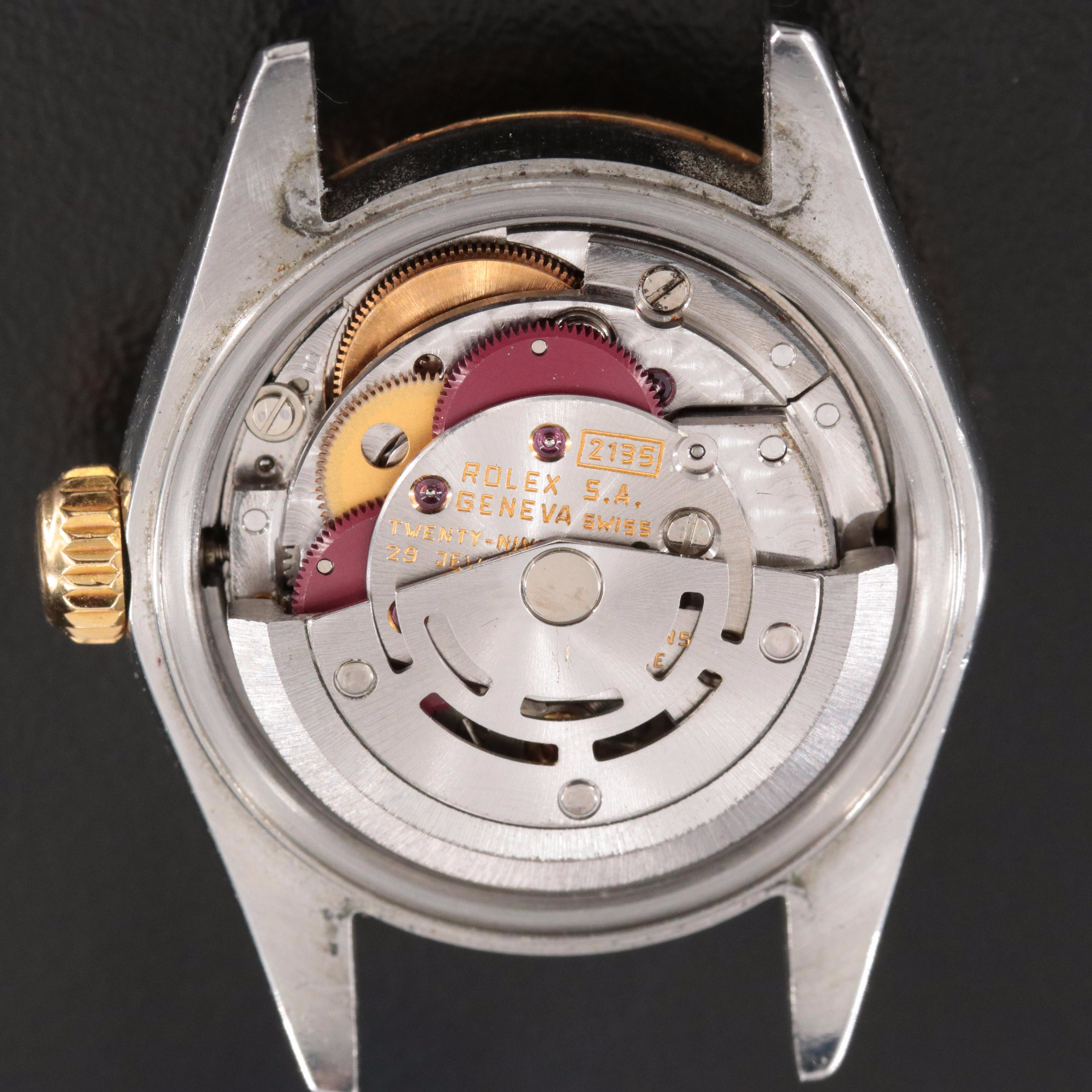 1985 Rolex Two Tone 18K & Steel Datejust Watch