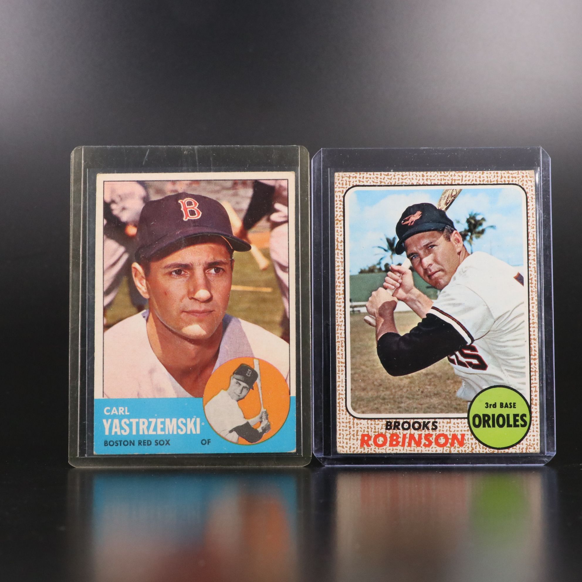 Topps Baseball Cards Featuring Ernie Banks, Tom Seaver, and More, 1960s