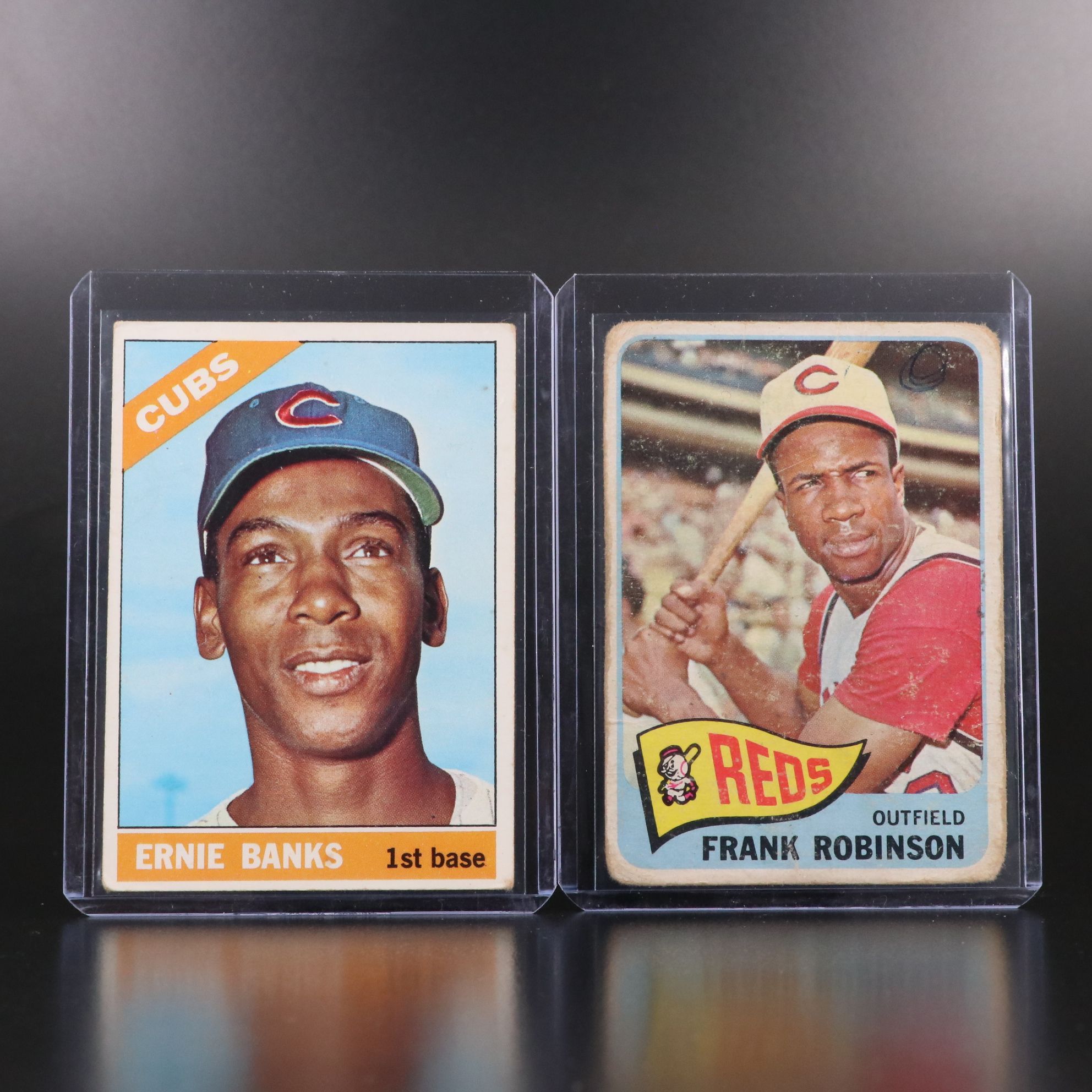 Topps Baseball Cards Featuring Ernie Banks, Tom Seaver, and More, 1960s