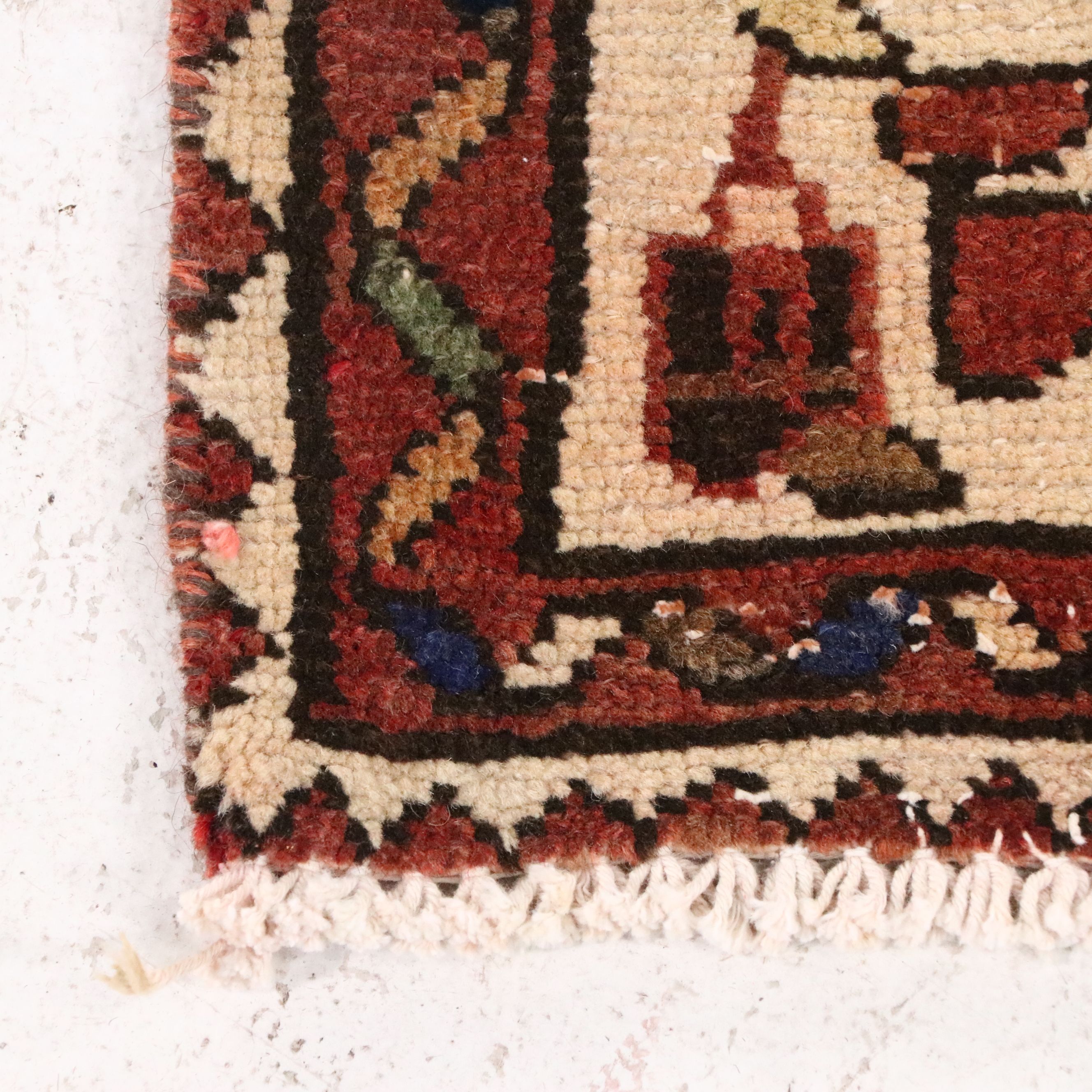 3'7 x 9'11 Hand-Knotted Persian Veramin Long Rug