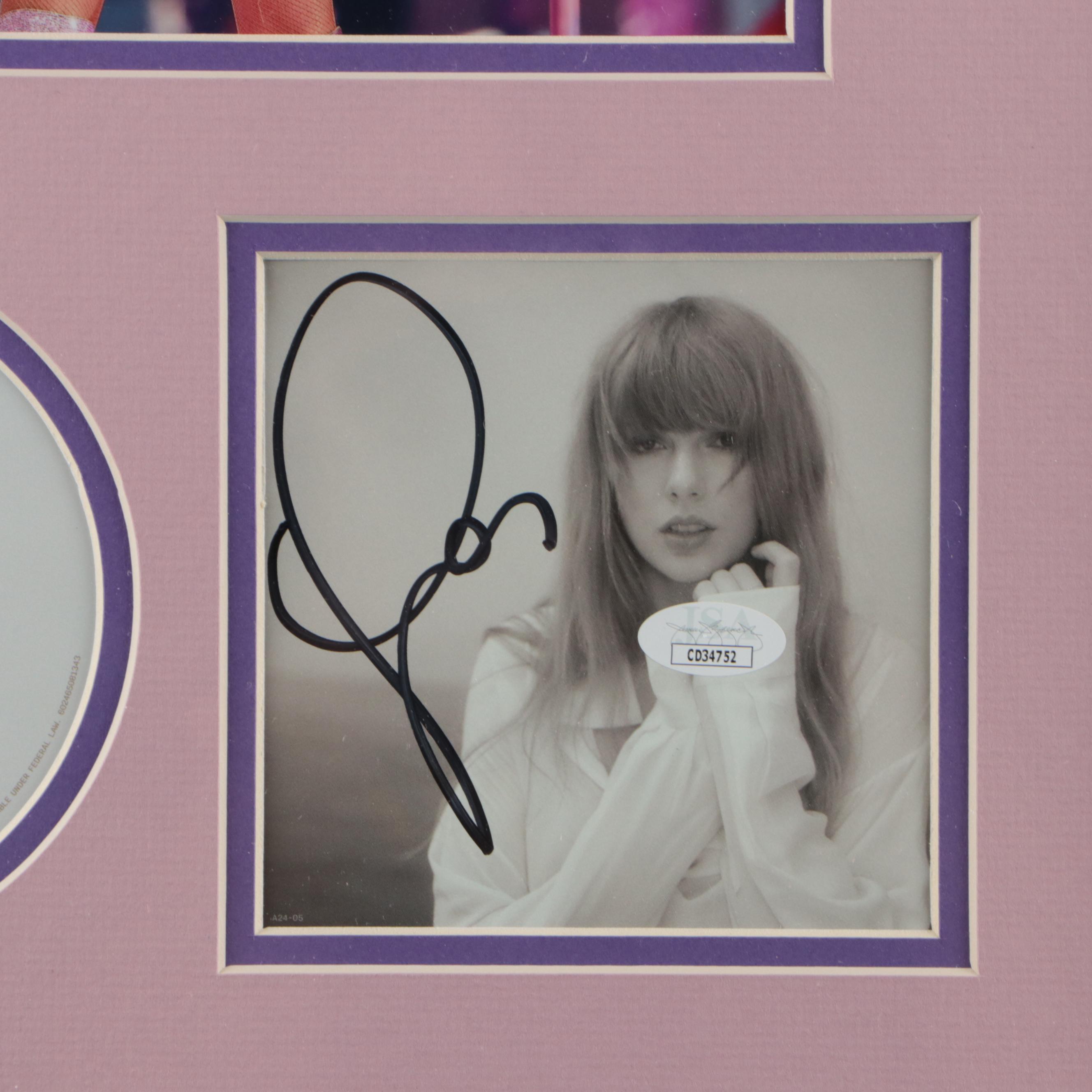 Taylor Swift Signed "The Tortured Poets Department" CD Card with Display, JSA