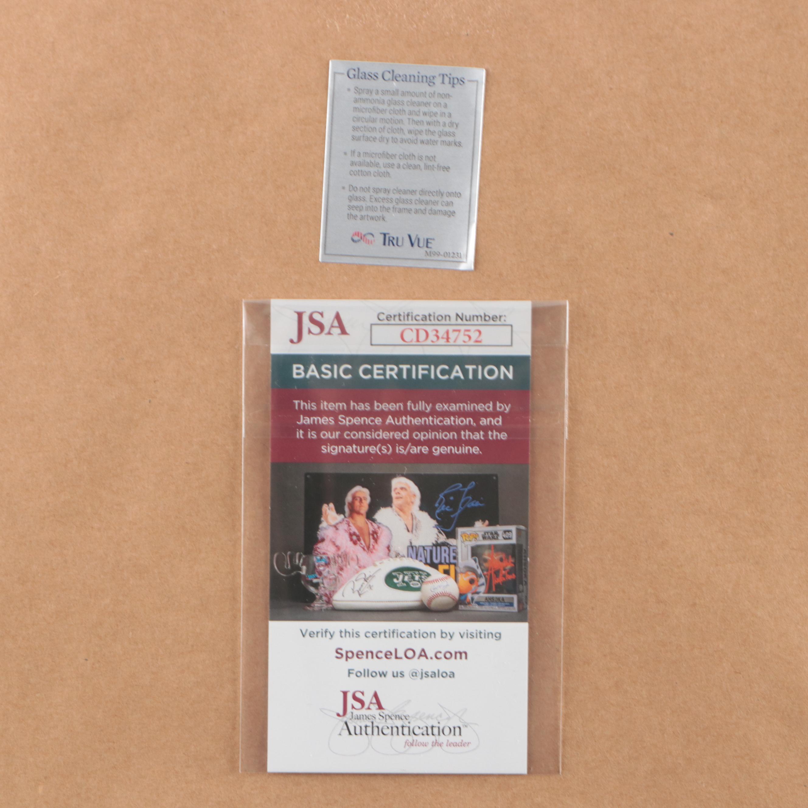 Taylor Swift Signed "The Tortured Poets Department" CD Card with Display, JSA