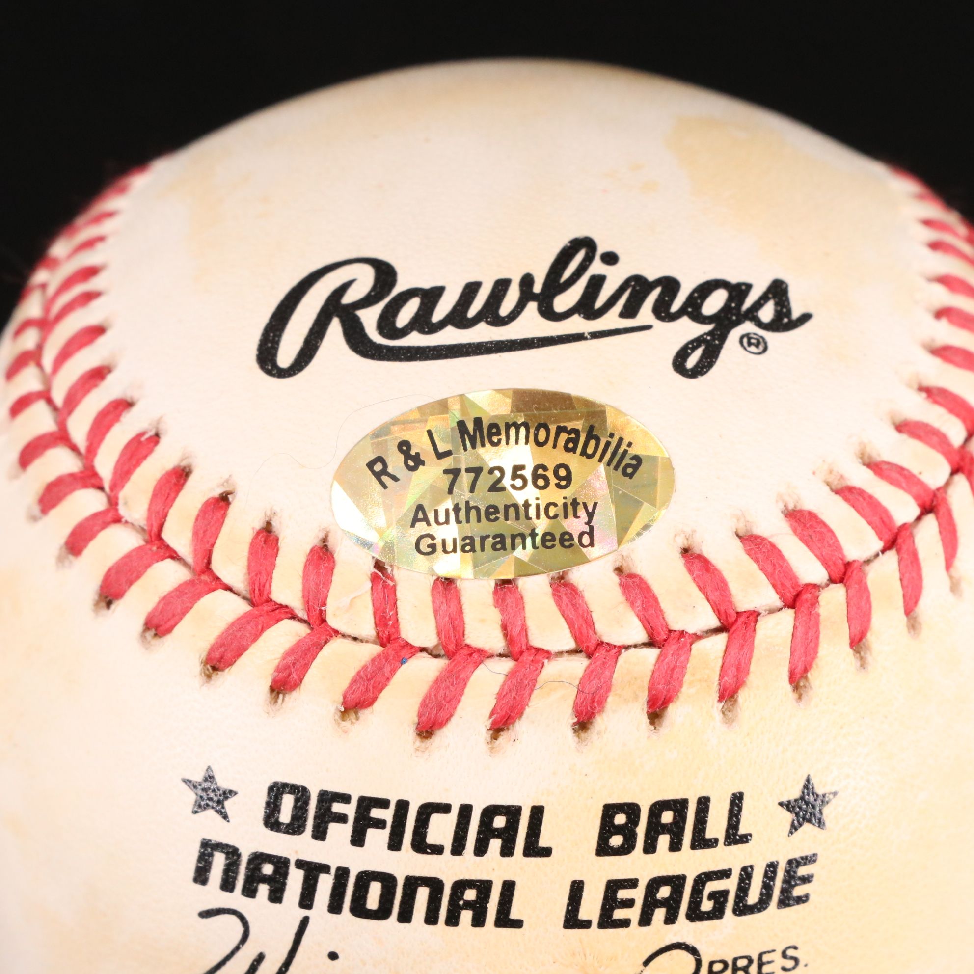 Billy Williams and Juan Marichal Signed Rawlings Official NL Baseballs