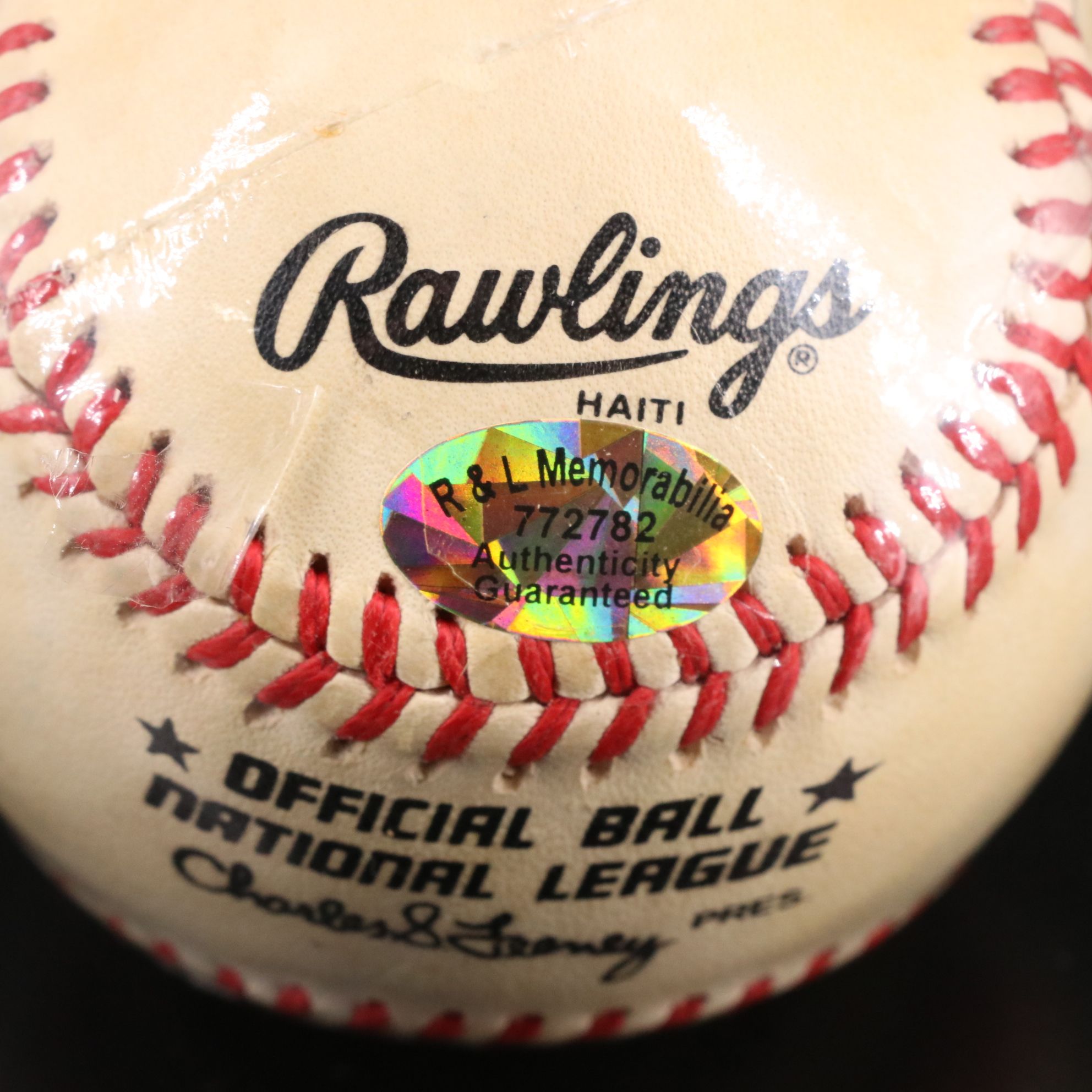 Billy Williams and Juan Marichal Signed Rawlings Official NL Baseballs