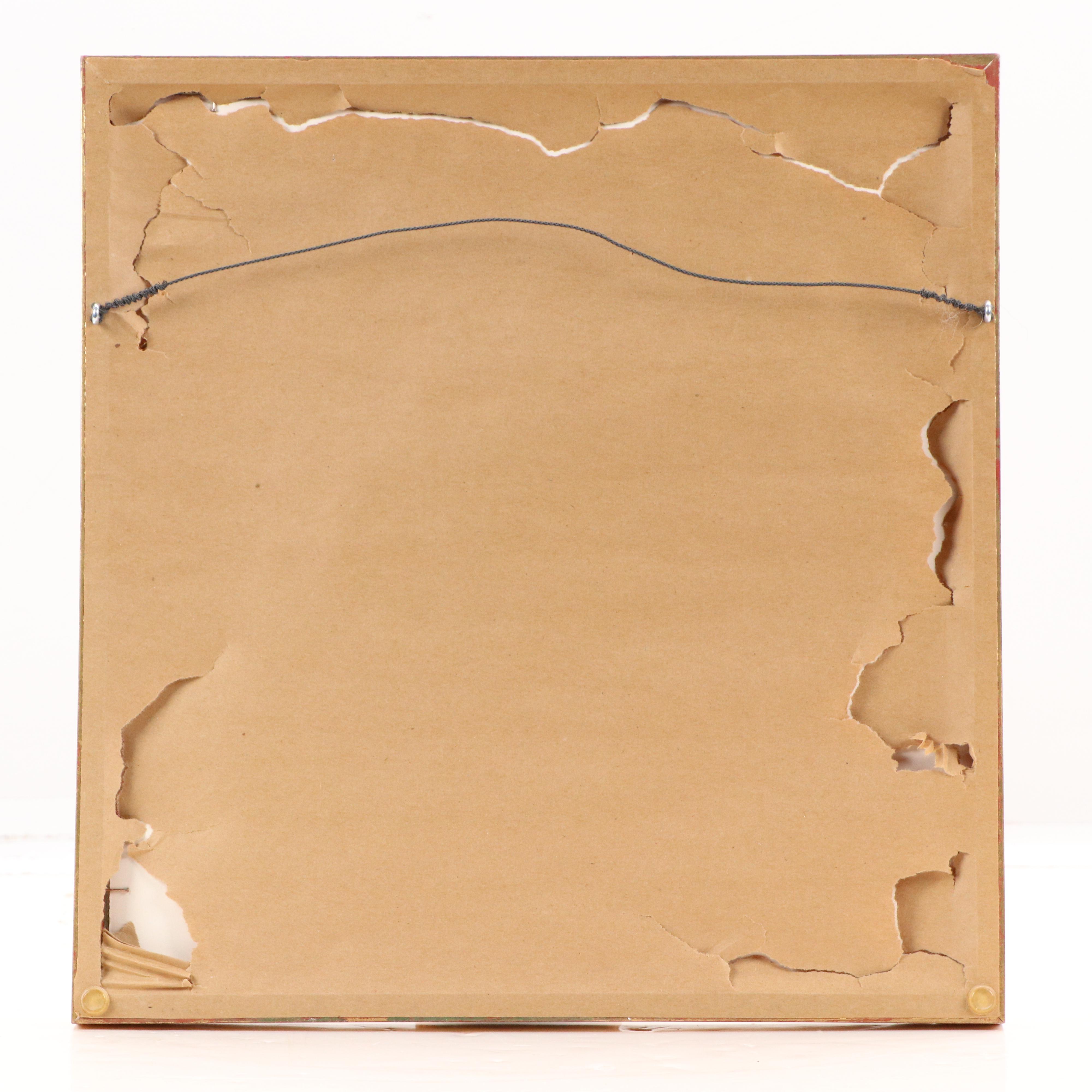 "The Lady and the Unicorn" Offset Lithograph After French Medieval Tapestry