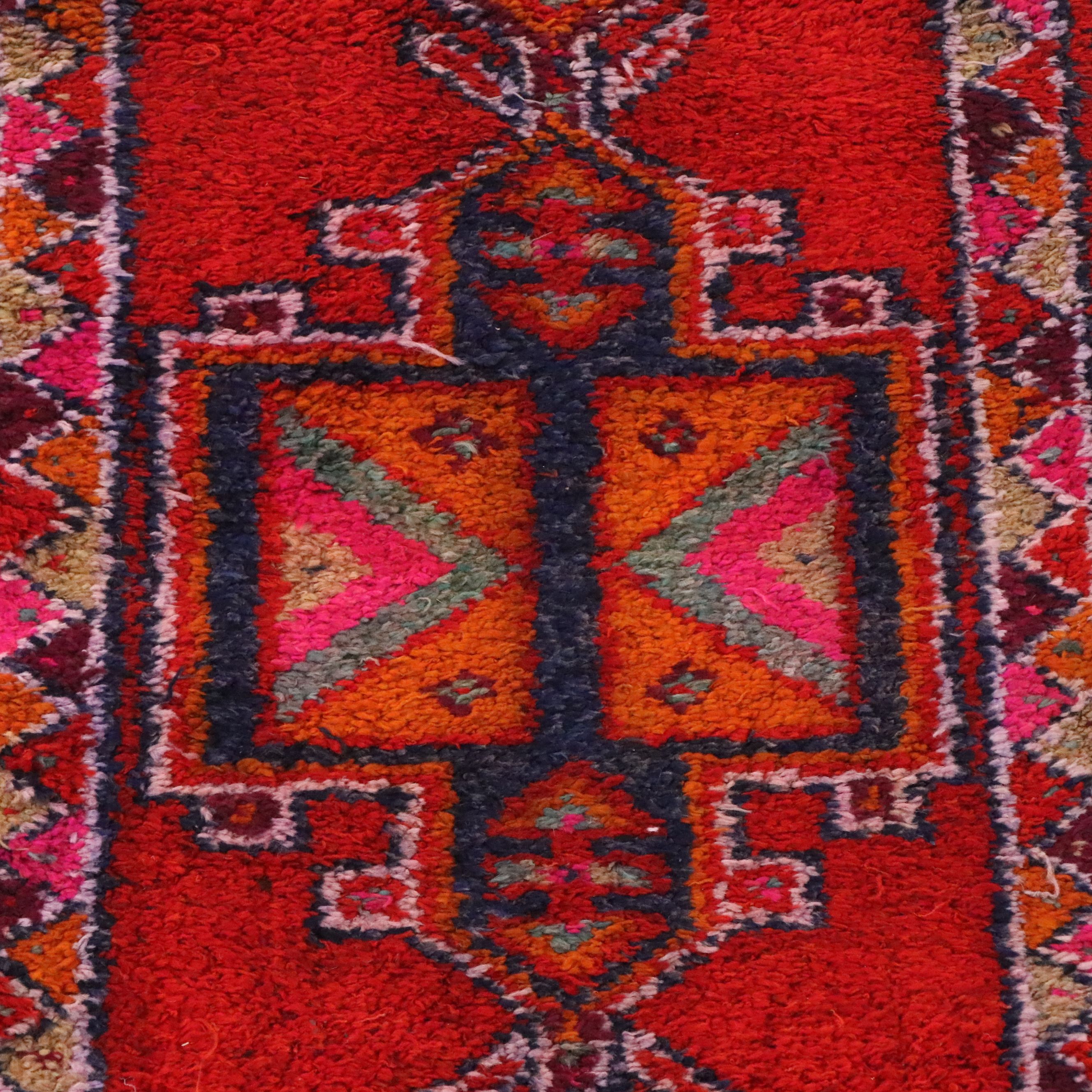 2'11 x 10'10 Hand-Knotted Turkish Village Carpet Runner