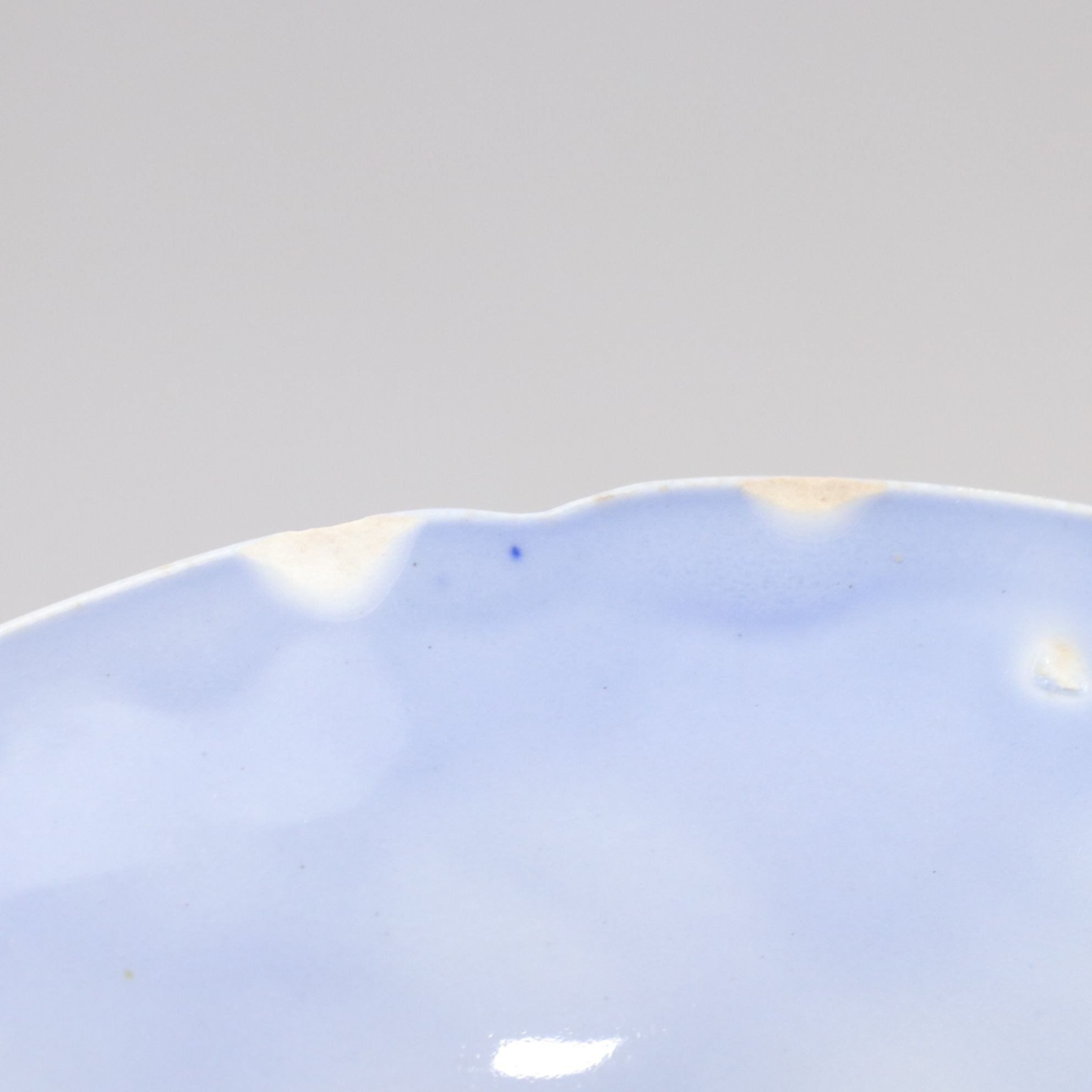 Martha Washington Chain of States and Other Flow Blue Dinnerware, 19th Century