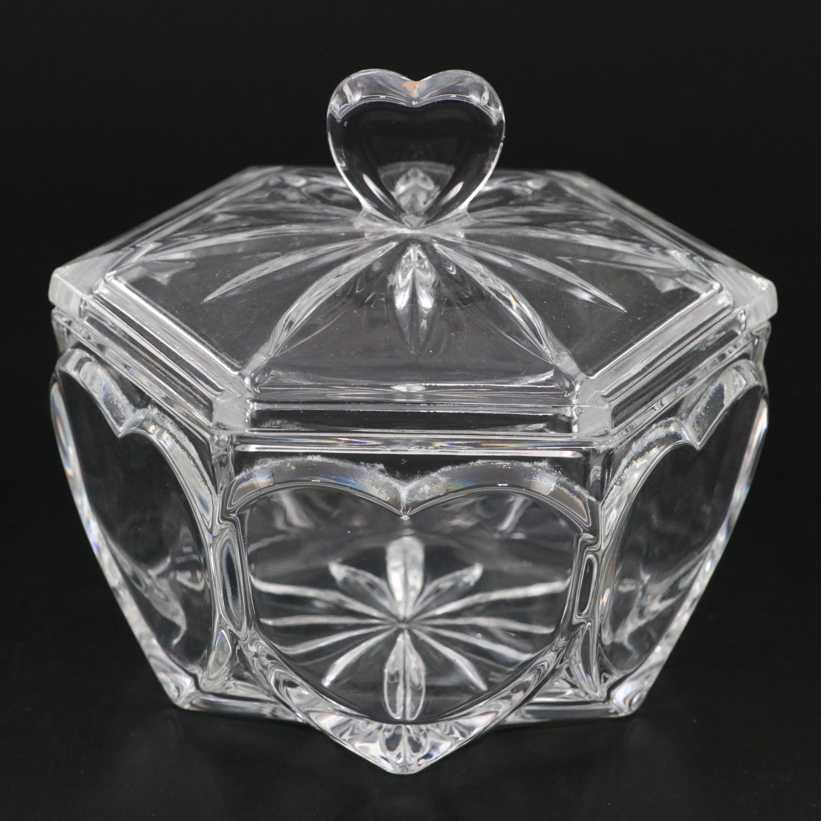 Gorham Sterling Silver Brush, Crystal Lidded Bowl, and More Vanity Décor