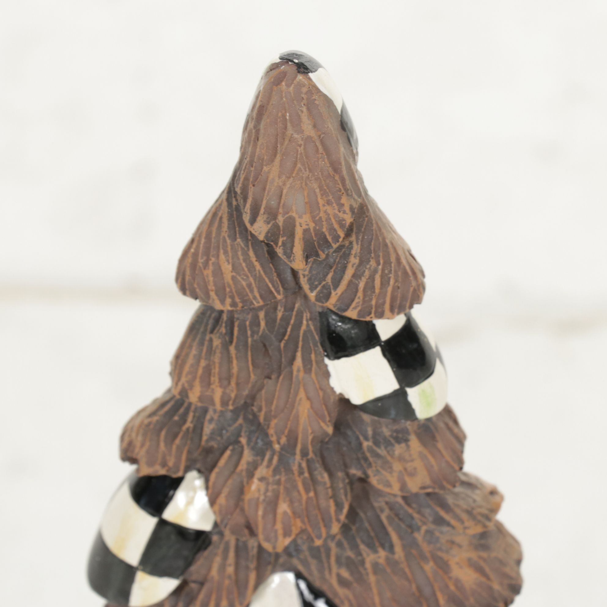 MacKenzie-Childs "Country Check Woodland Tree" Figurine