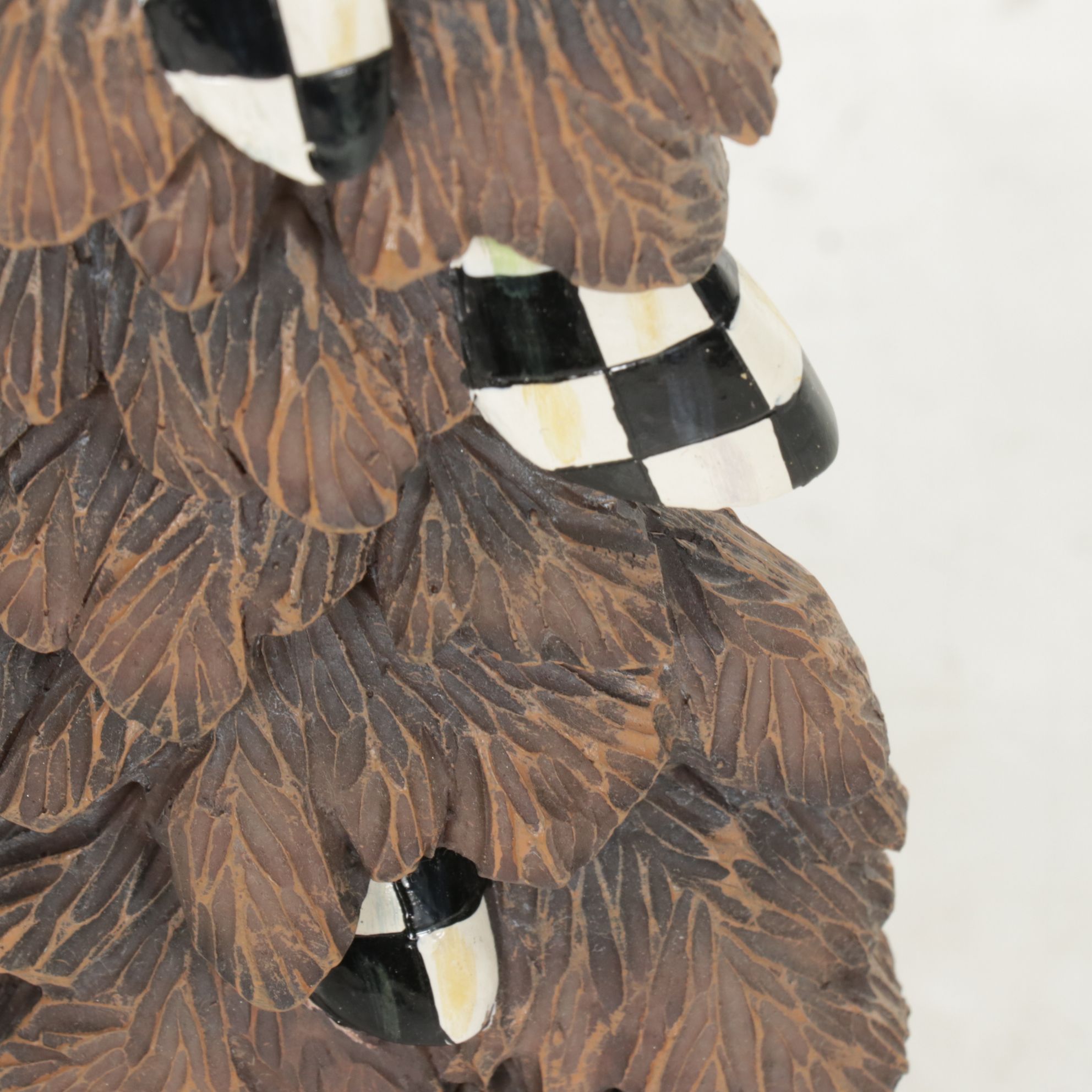 MacKenzie-Childs "Country Check Woodland Tree" Figurine