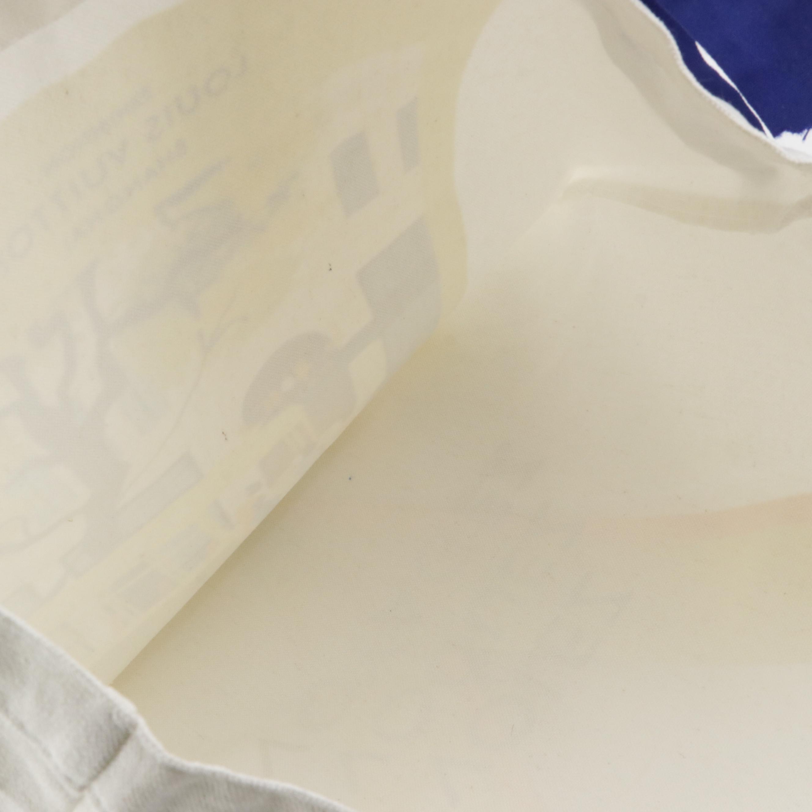 Louis Vuitton Voyagez Shanghai Limited Edition Exhibition Canvas Tote Bag