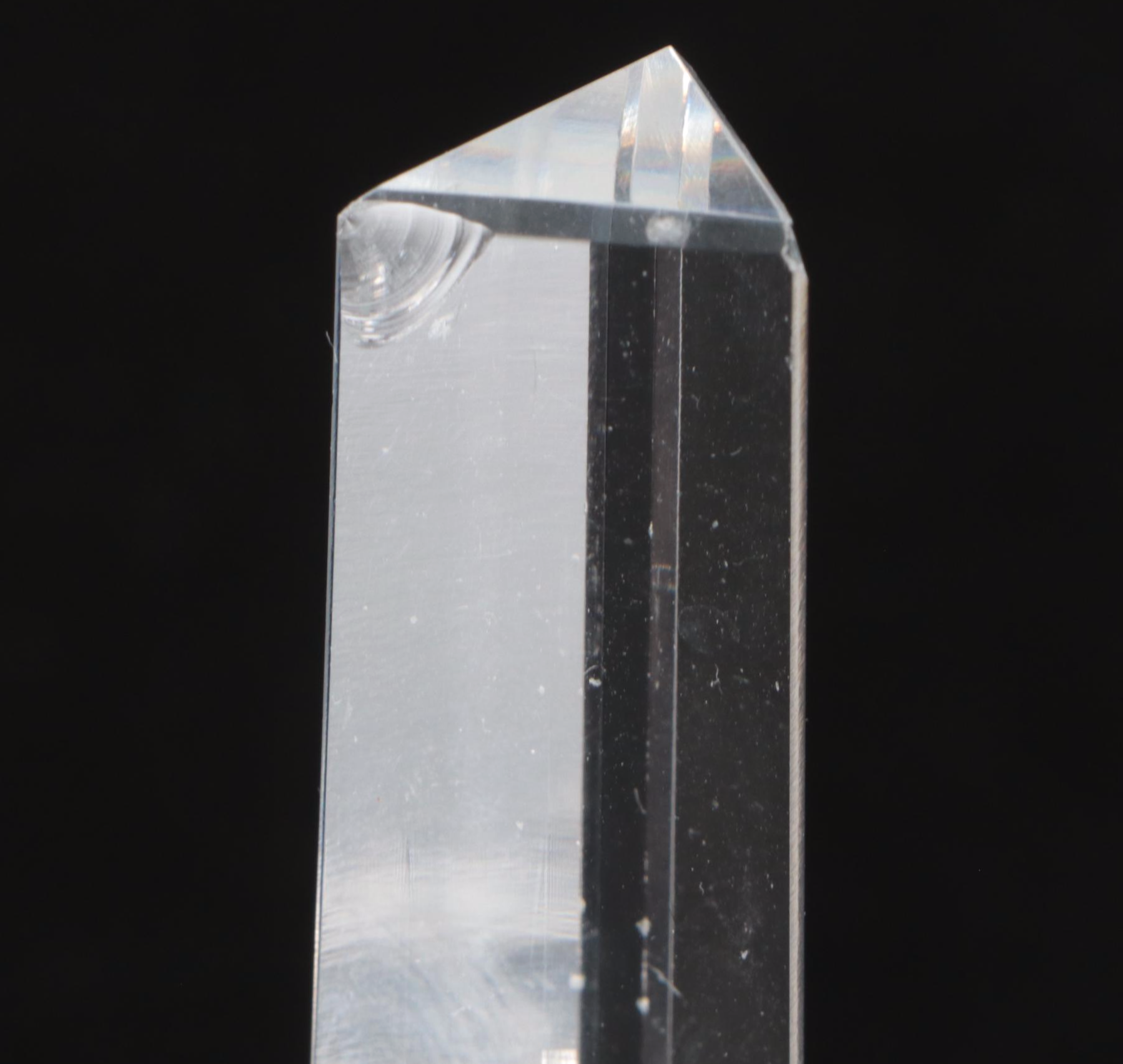 Czech Hand-Cut Crystal Perfume Bottles and Footed Bowl