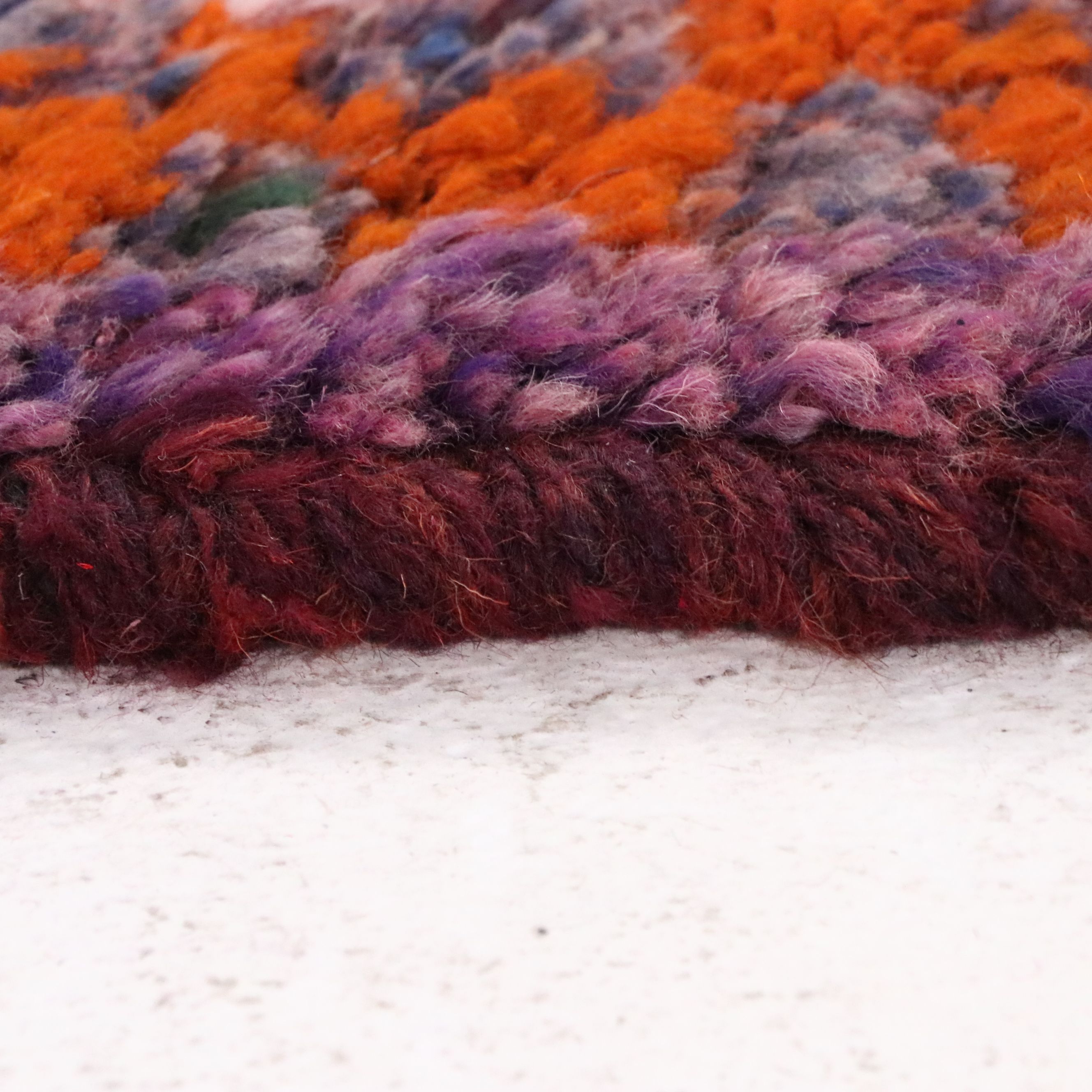 3'1 x 9'9 Hand-Knotted Turkish Village Carpet Runner Long Rug