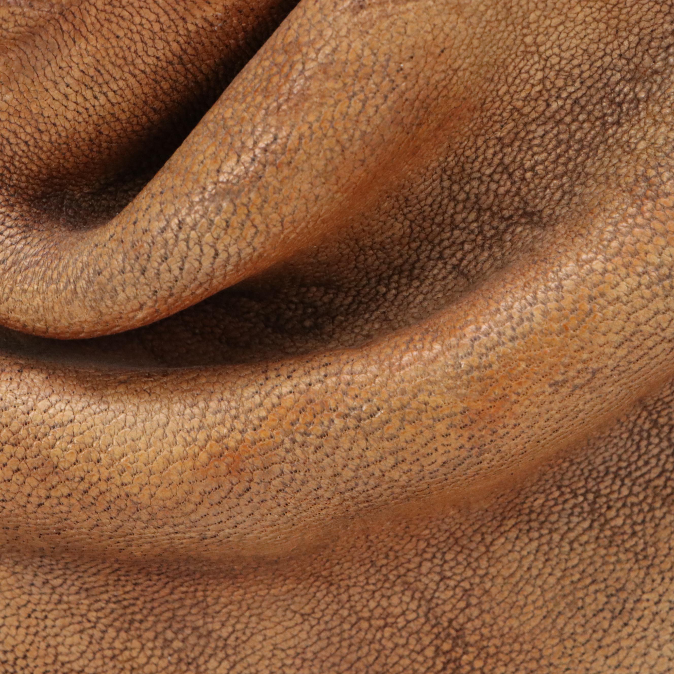 Molded Leather Wall Sculpture