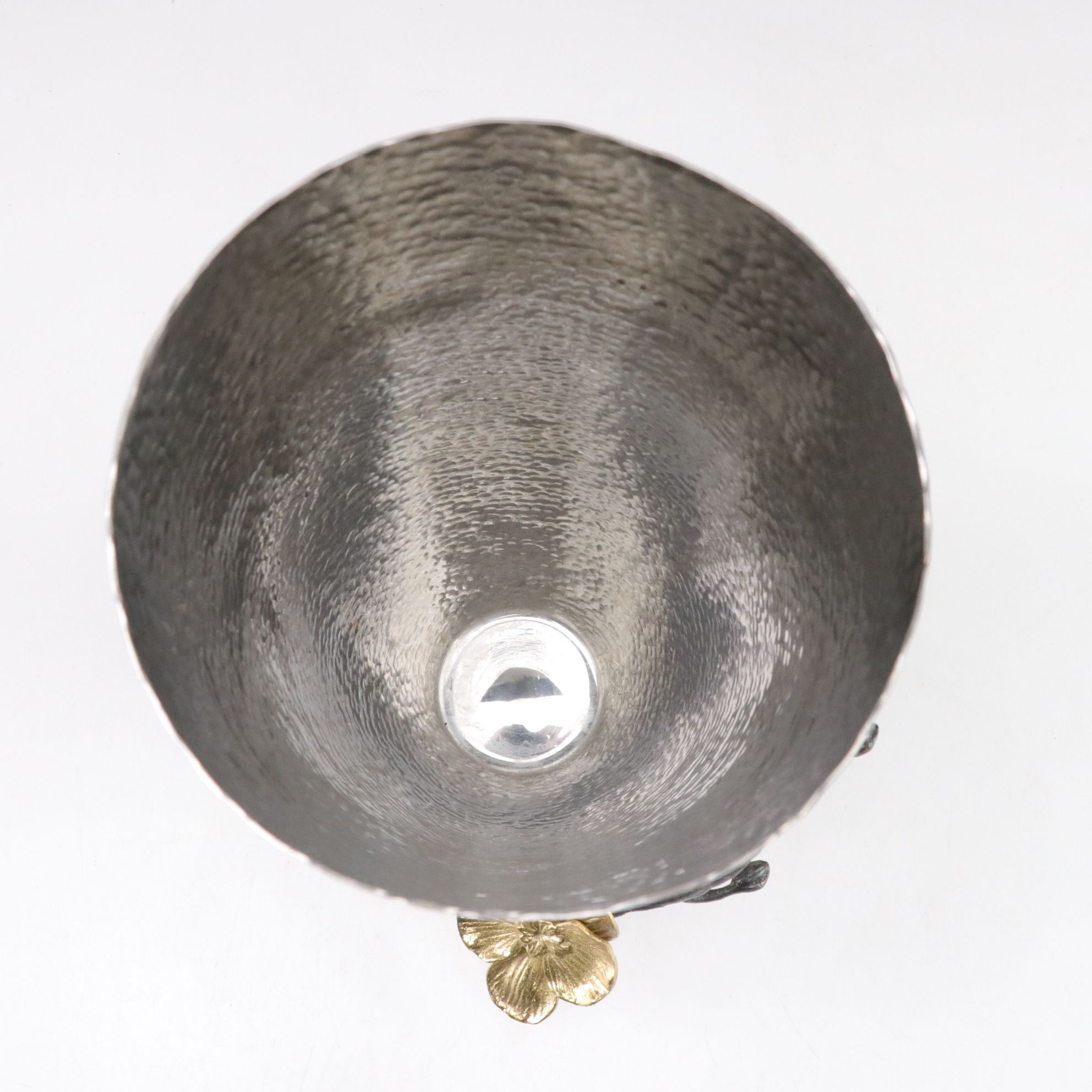 Michael Aram "Gold Orchid" Mixed Metal Vase