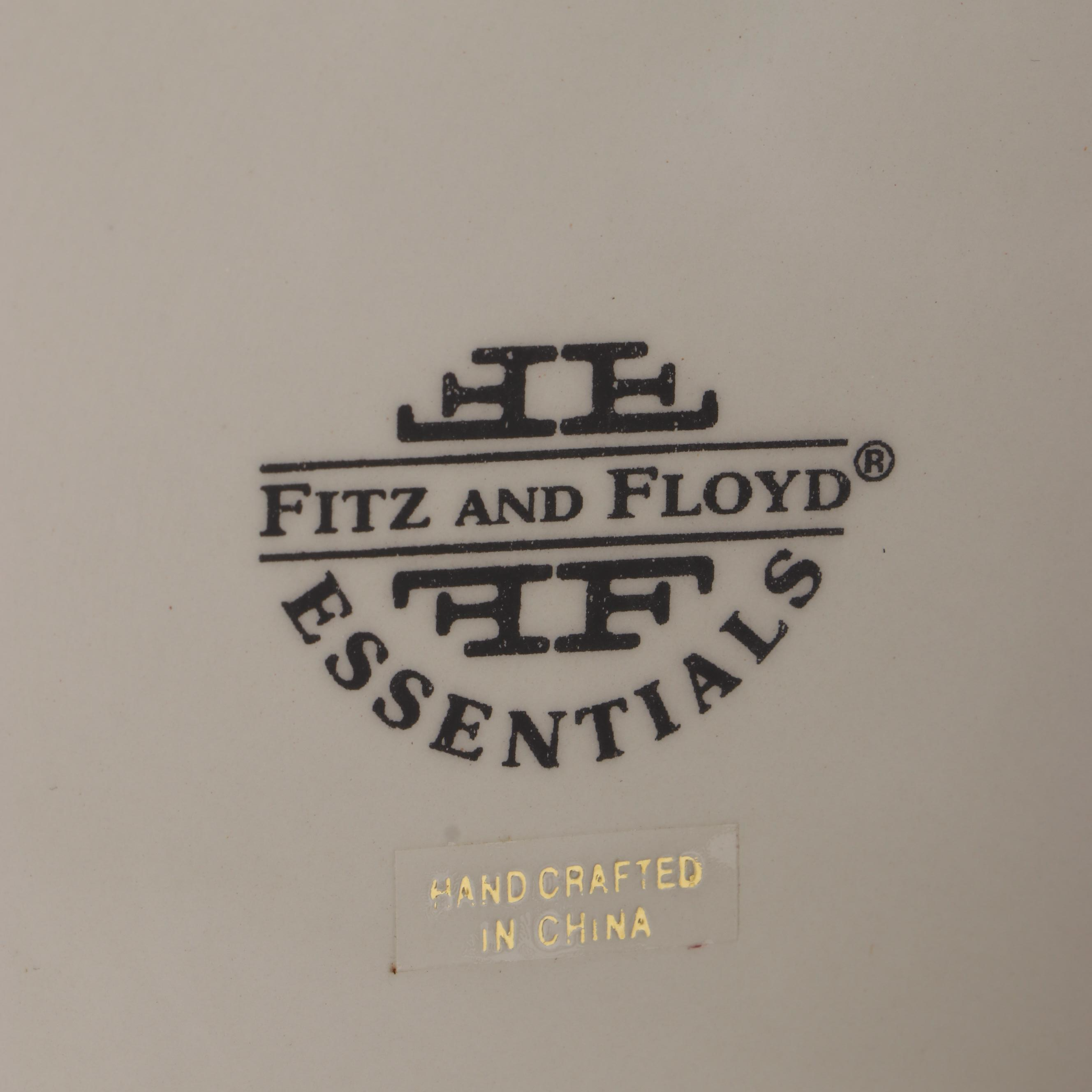Fitz & Floyd Porcelain Santa Cookie Jars and Santa Figurines