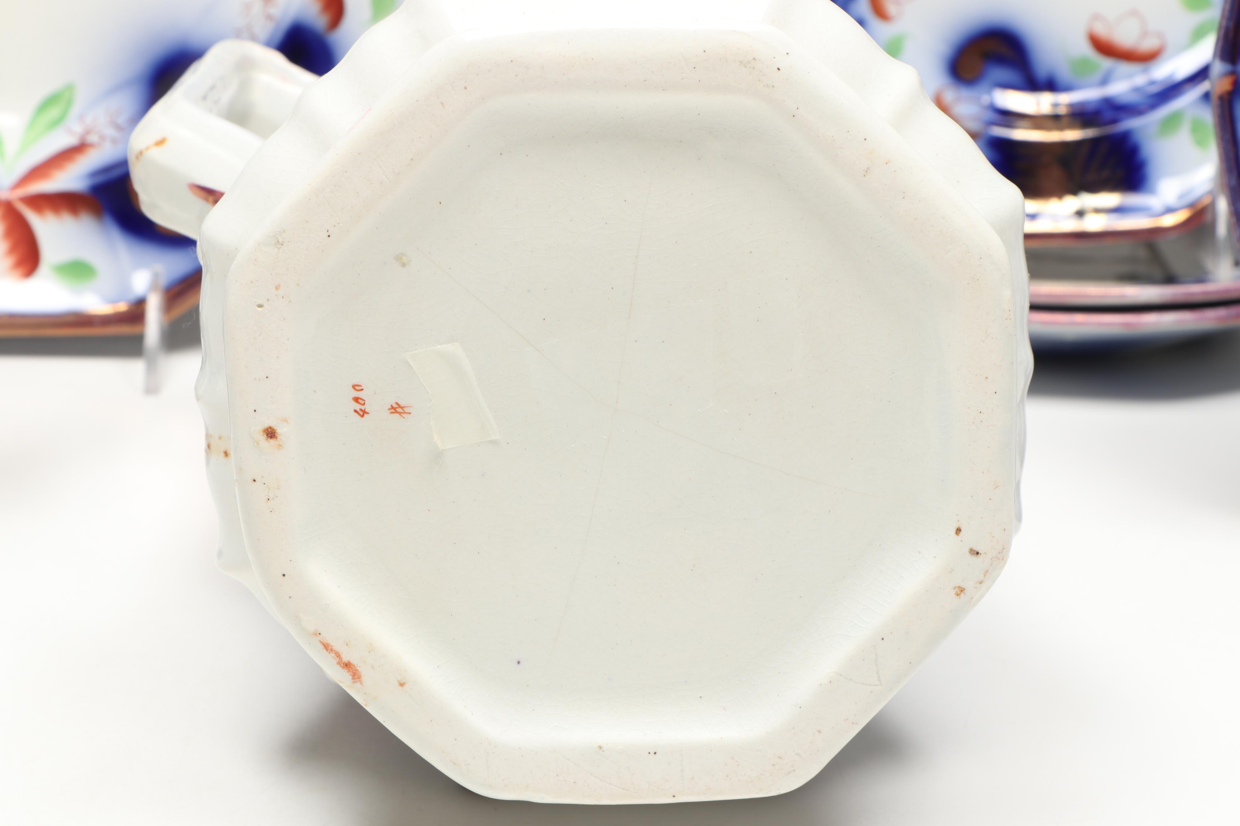 Edward Walley with Seeing Eye and Other Gaudy Welsh Tableware