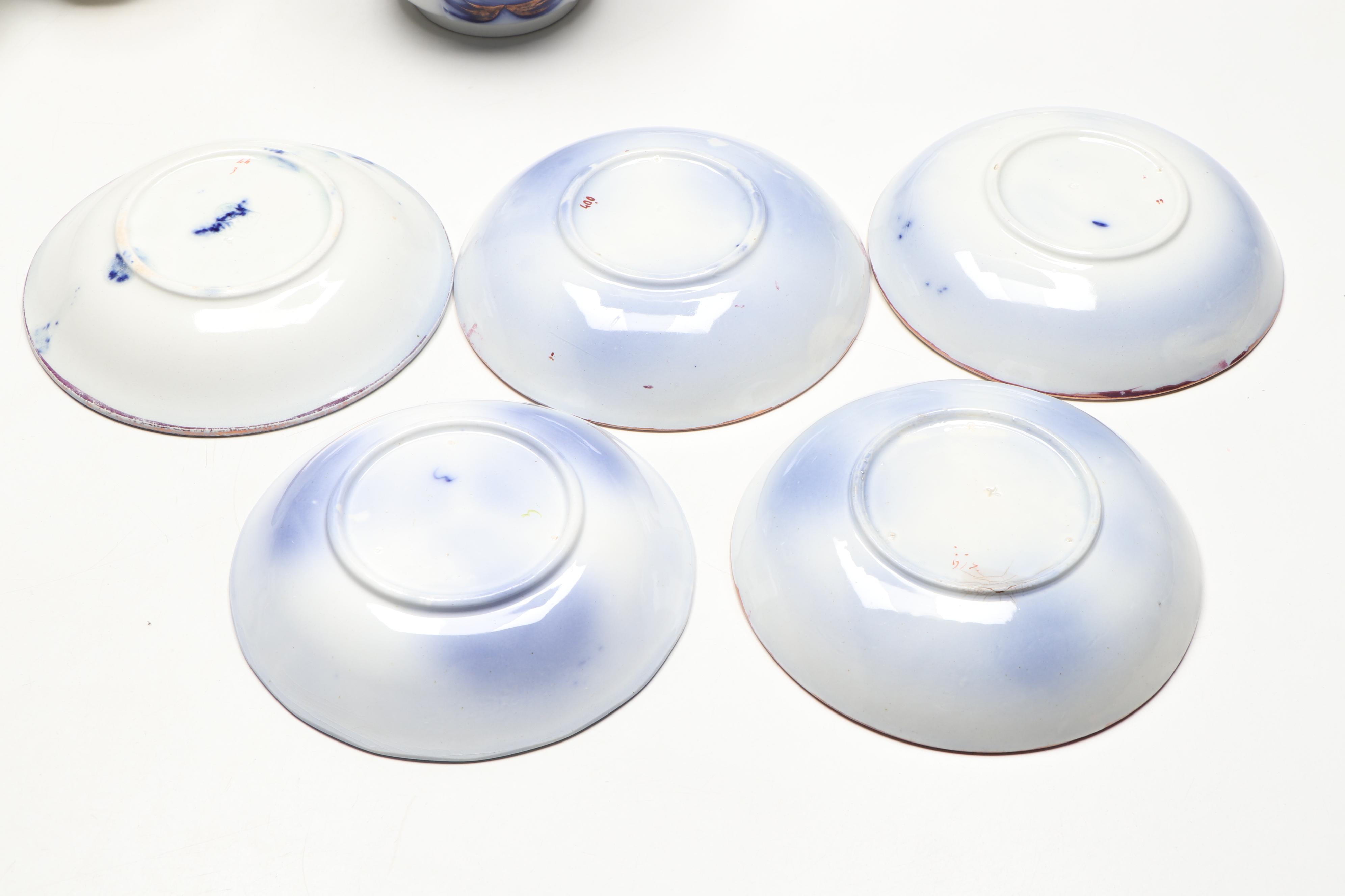 Edward Walley with Seeing Eye and Other Gaudy Welsh Tableware