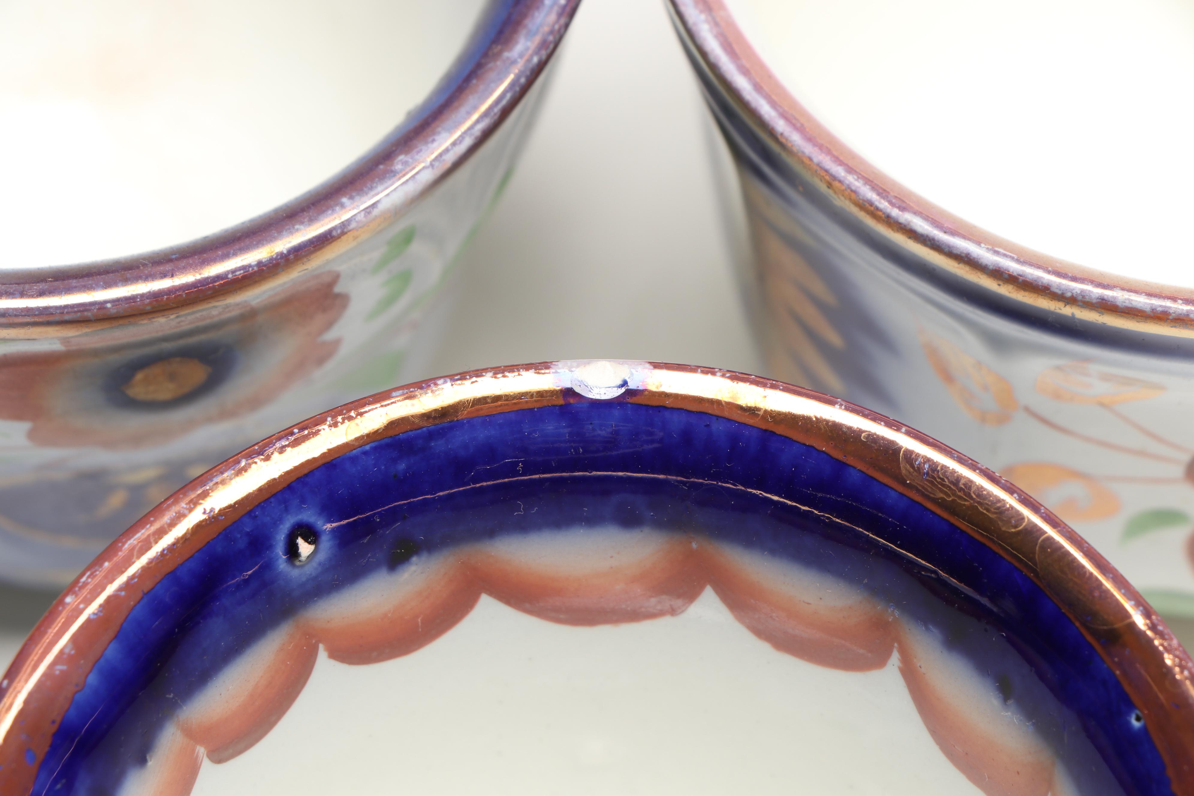 Edward Walley with Seeing Eye and Other Gaudy Welsh Tableware