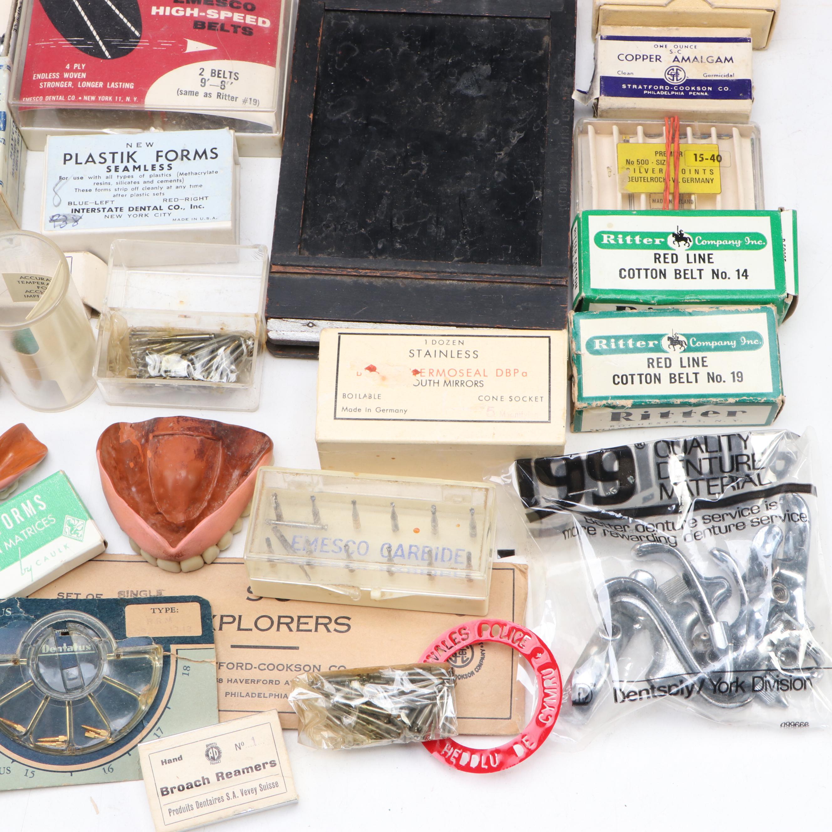 Beacon II Flash Unit with Amalgam Carriers, Tooth Alloys and More Dental Tools