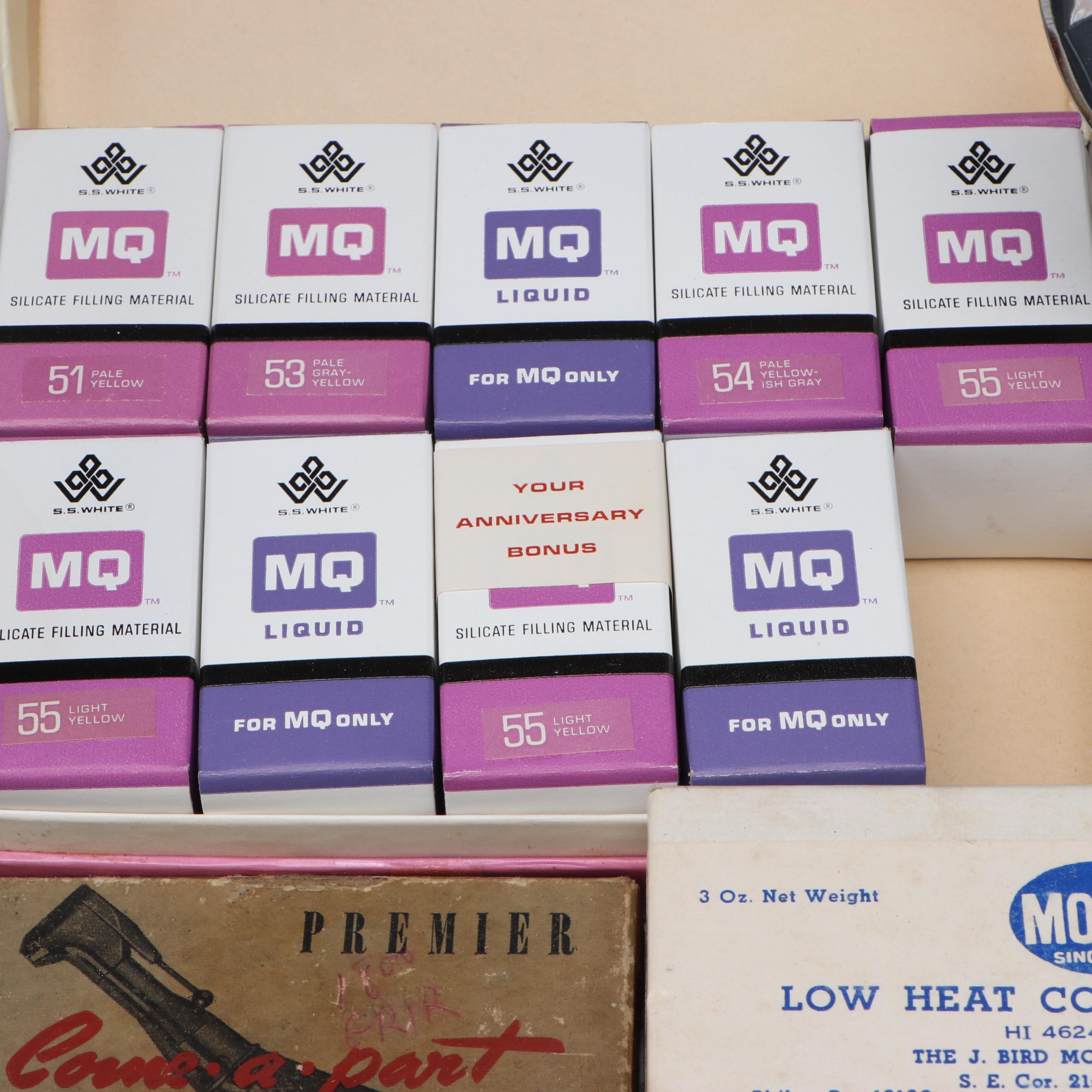 Beacon II Flash Unit with Amalgam Carriers, Tooth Alloys and More Dental Tools