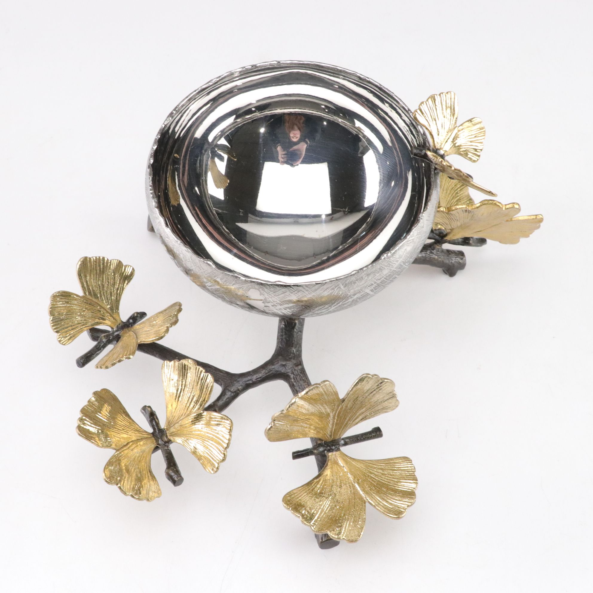 Michael Aram "Butterfly Ginkgo" Nut Bowl