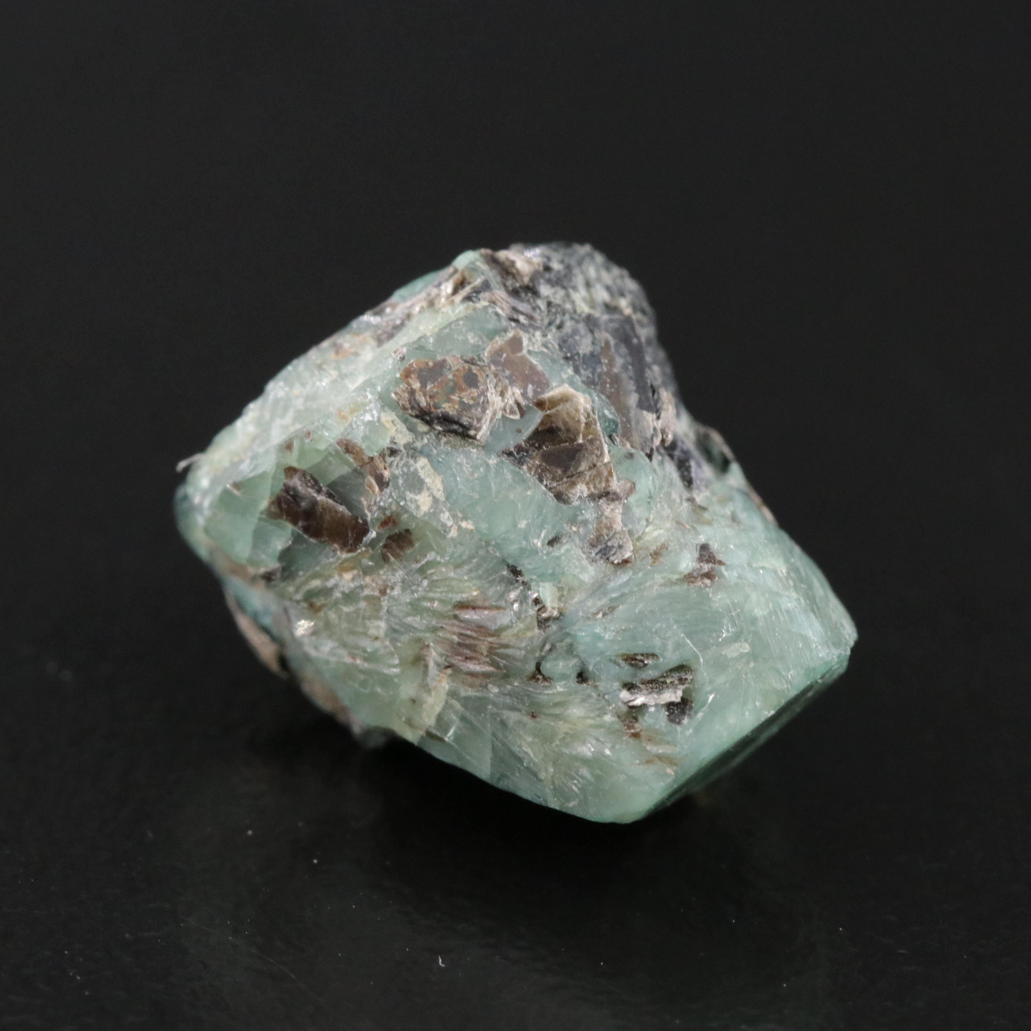 Loose 15.12 CT Rough Alexandrite with GIA Report