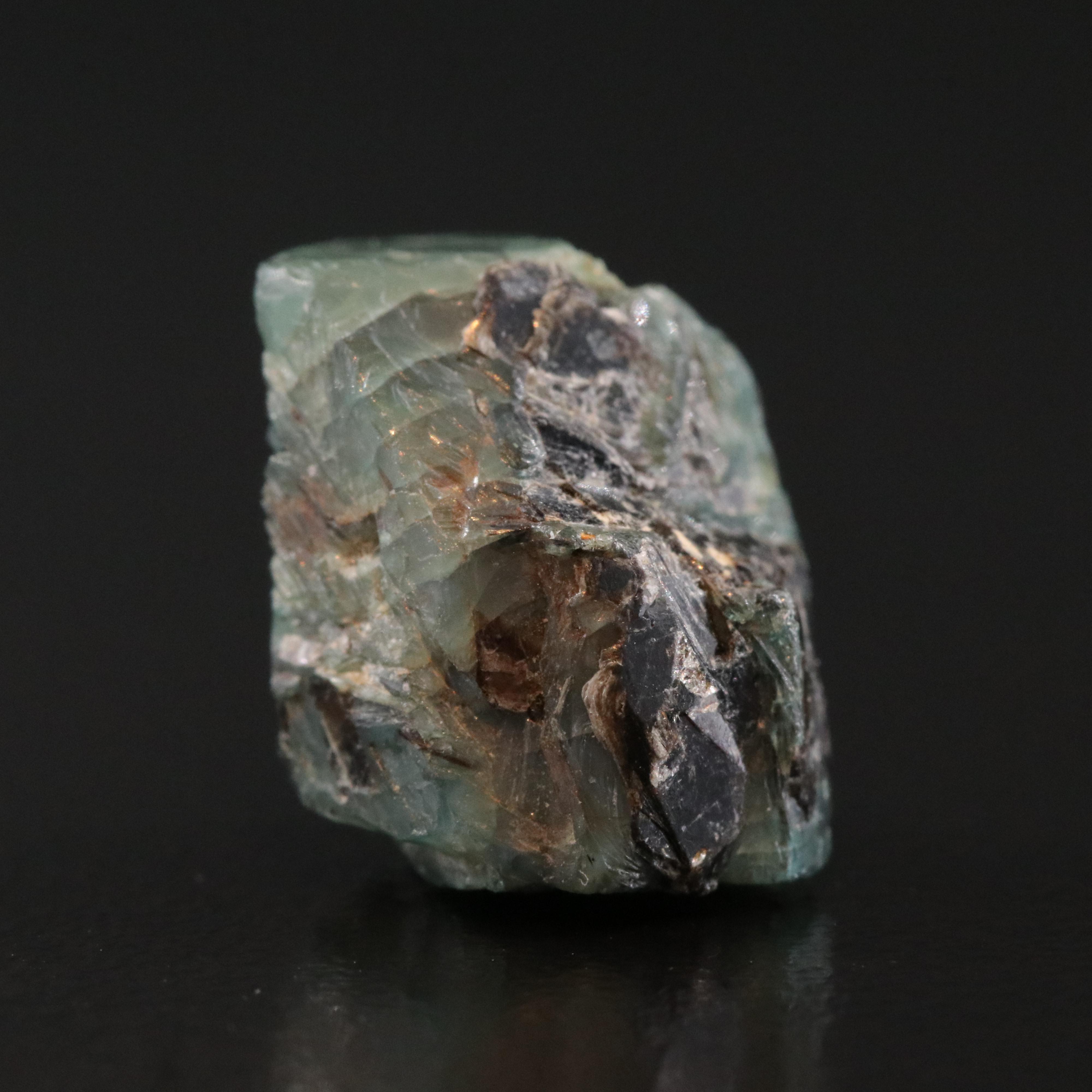 Loose 15.12 CT Rough Alexandrite with GIA Report