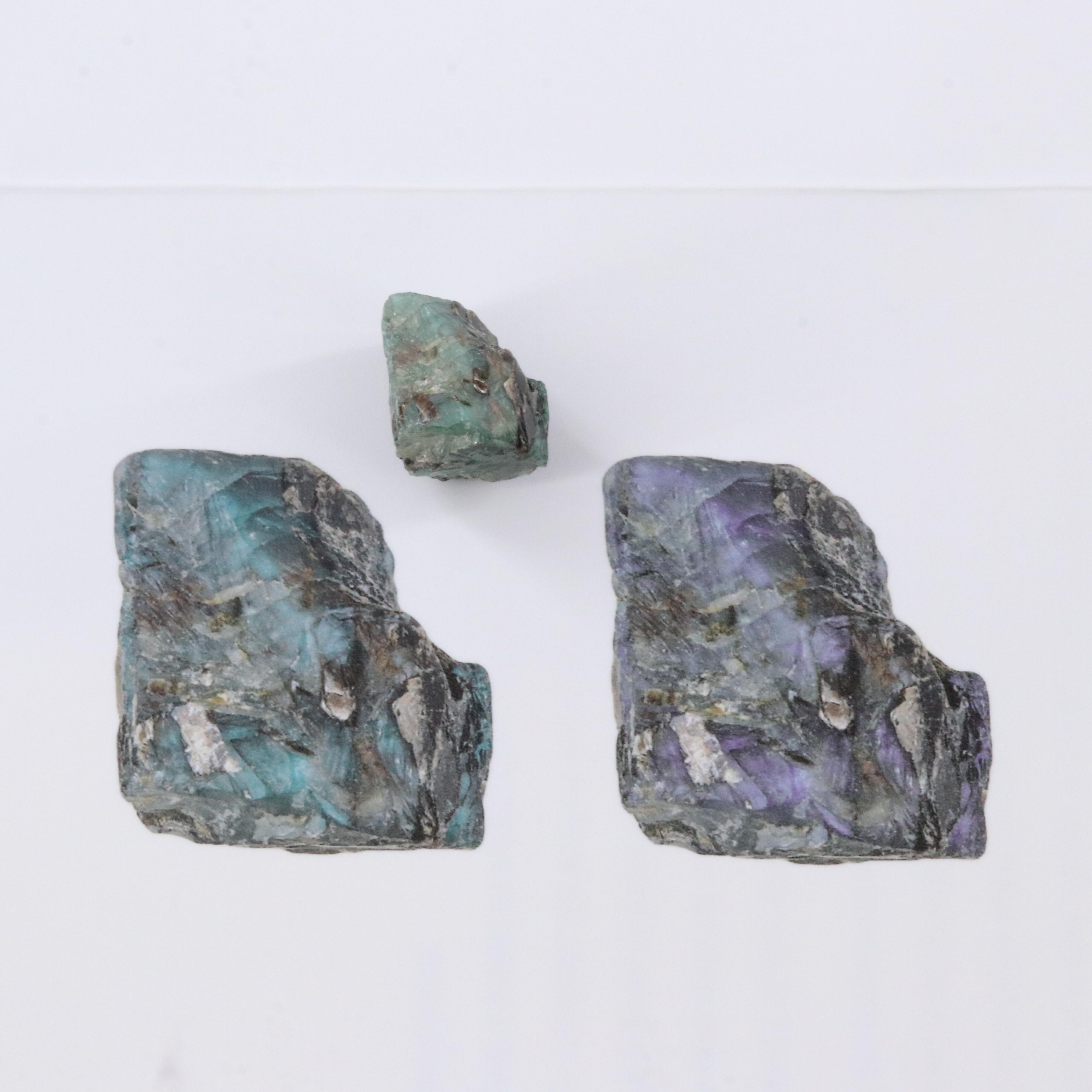 Loose 15.12 CT Rough Alexandrite with GIA Report