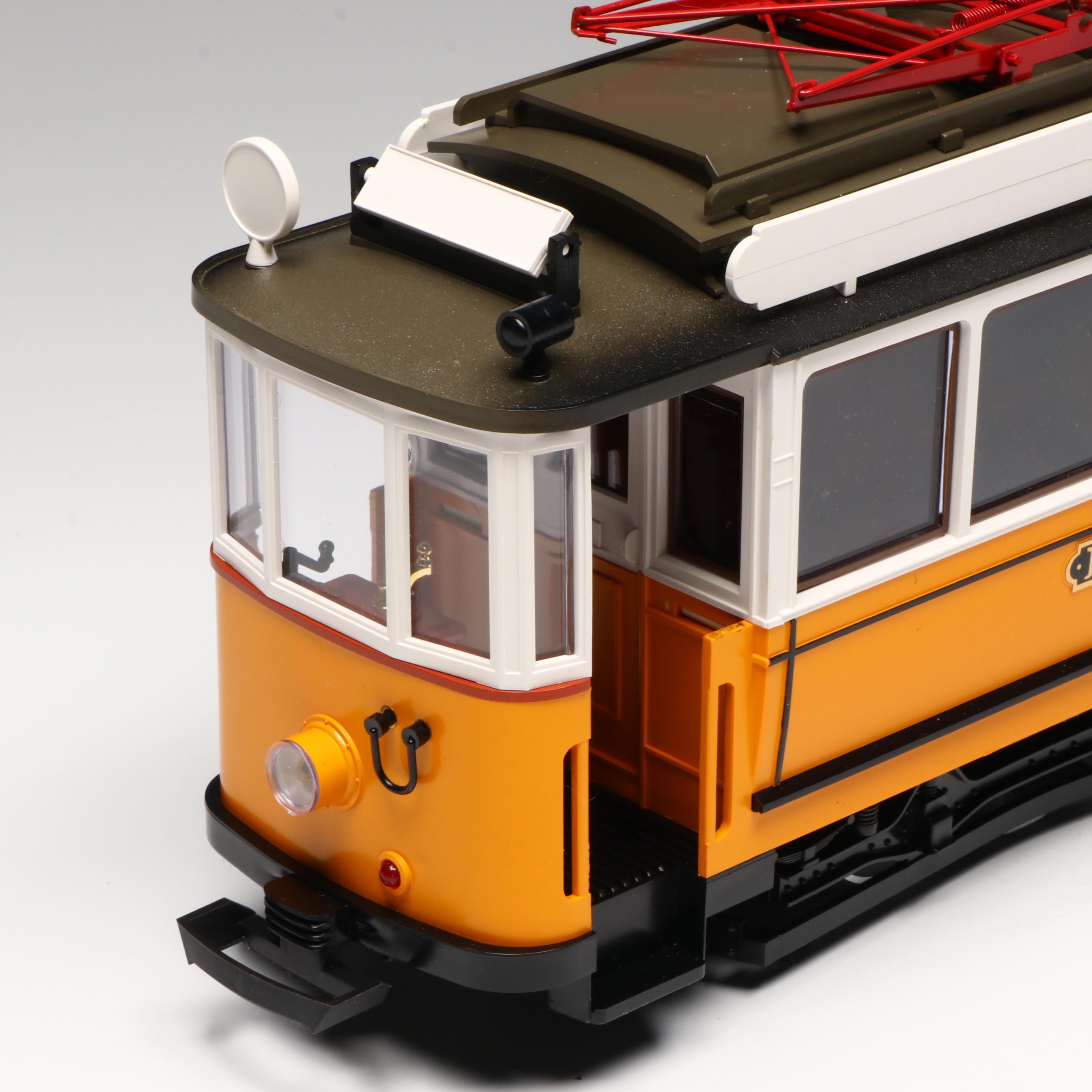 LGB G Scale 2035 Yellow Trolley