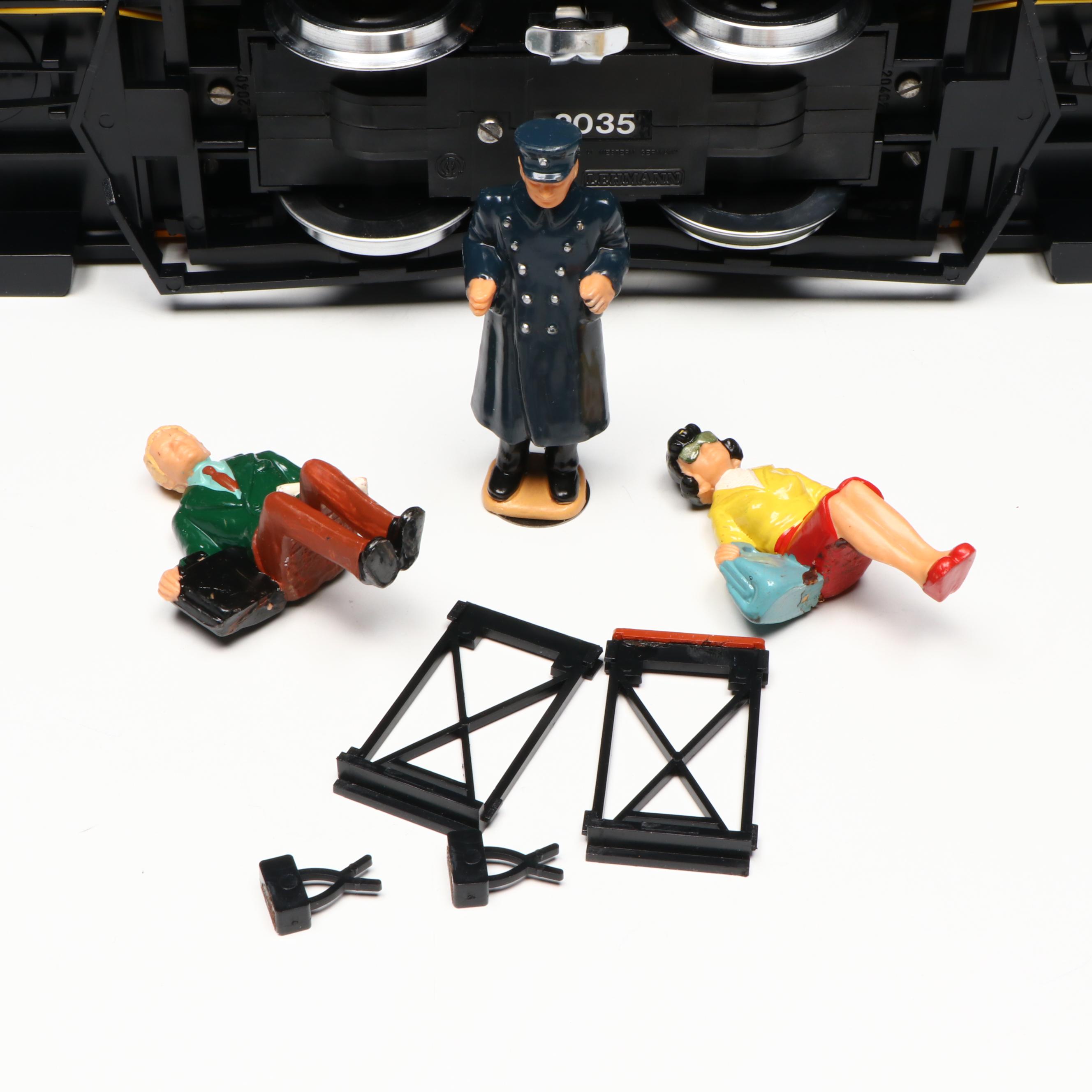 LGB G Scale 2035 Yellow Trolley