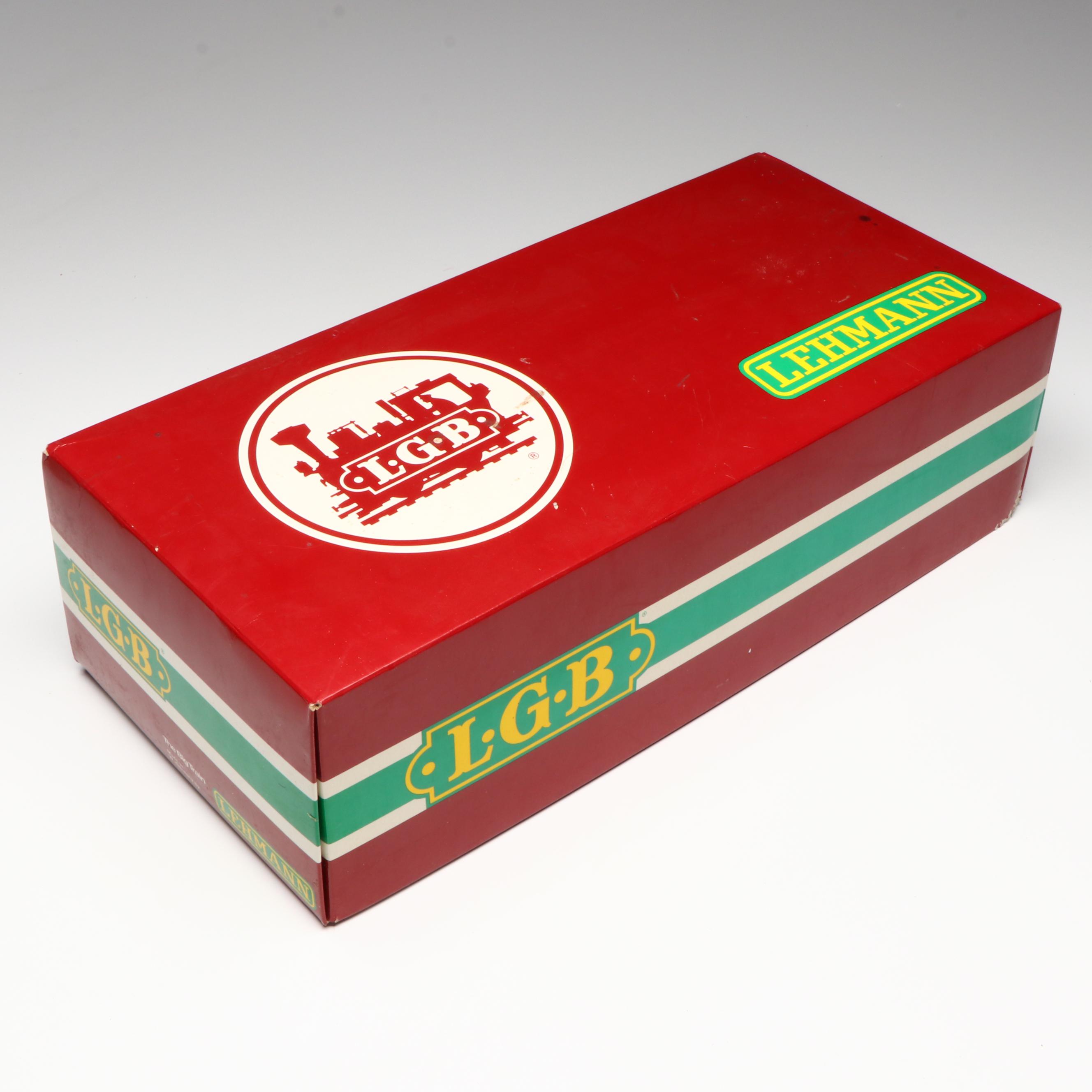 LGB G Scale 2035 Yellow Trolley