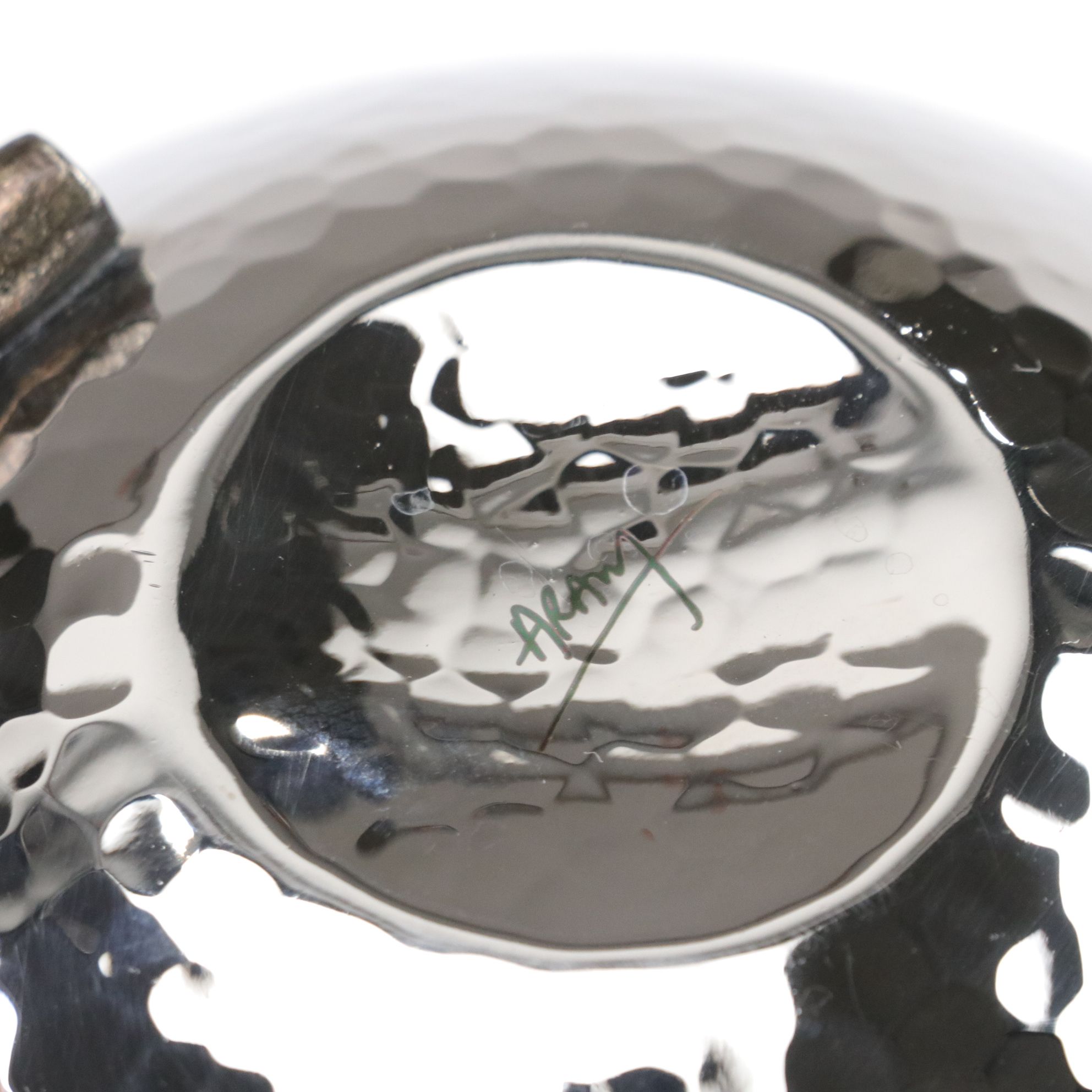 Michael Aram "Gold Orchid Collection" Metal Nut Bowl