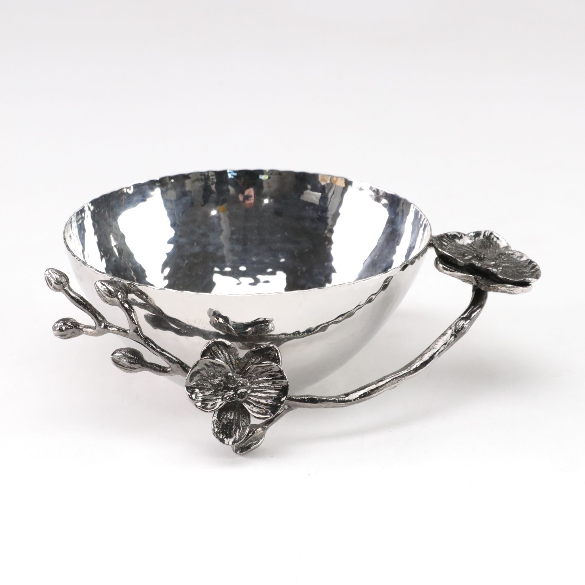 Michael Aram "White Orchid" Pair of Nut Dishes