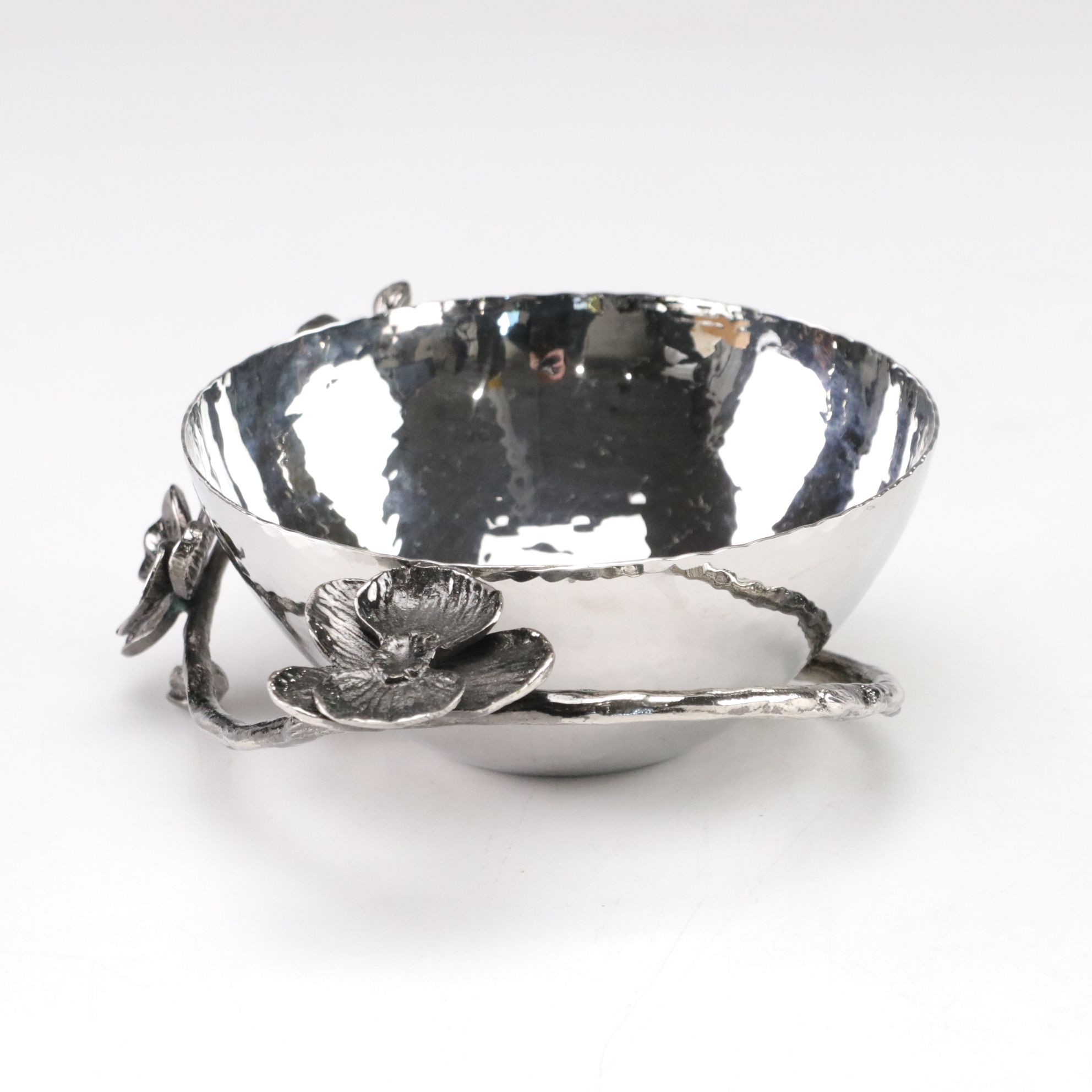 Michael Aram "White Orchid" Pair of Nut Dishes