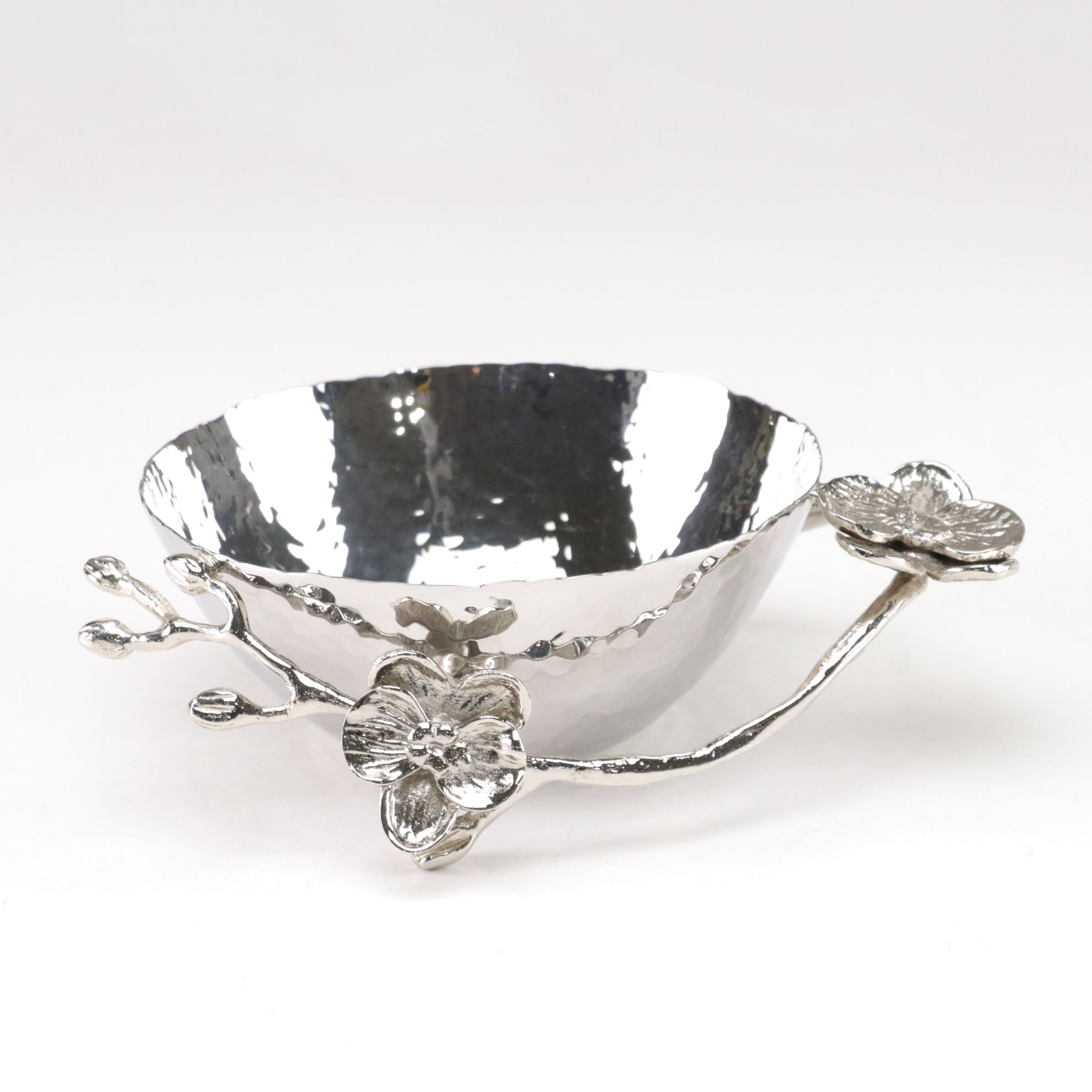 Michael Aram "White Orchid" Pair of Nut Dishes