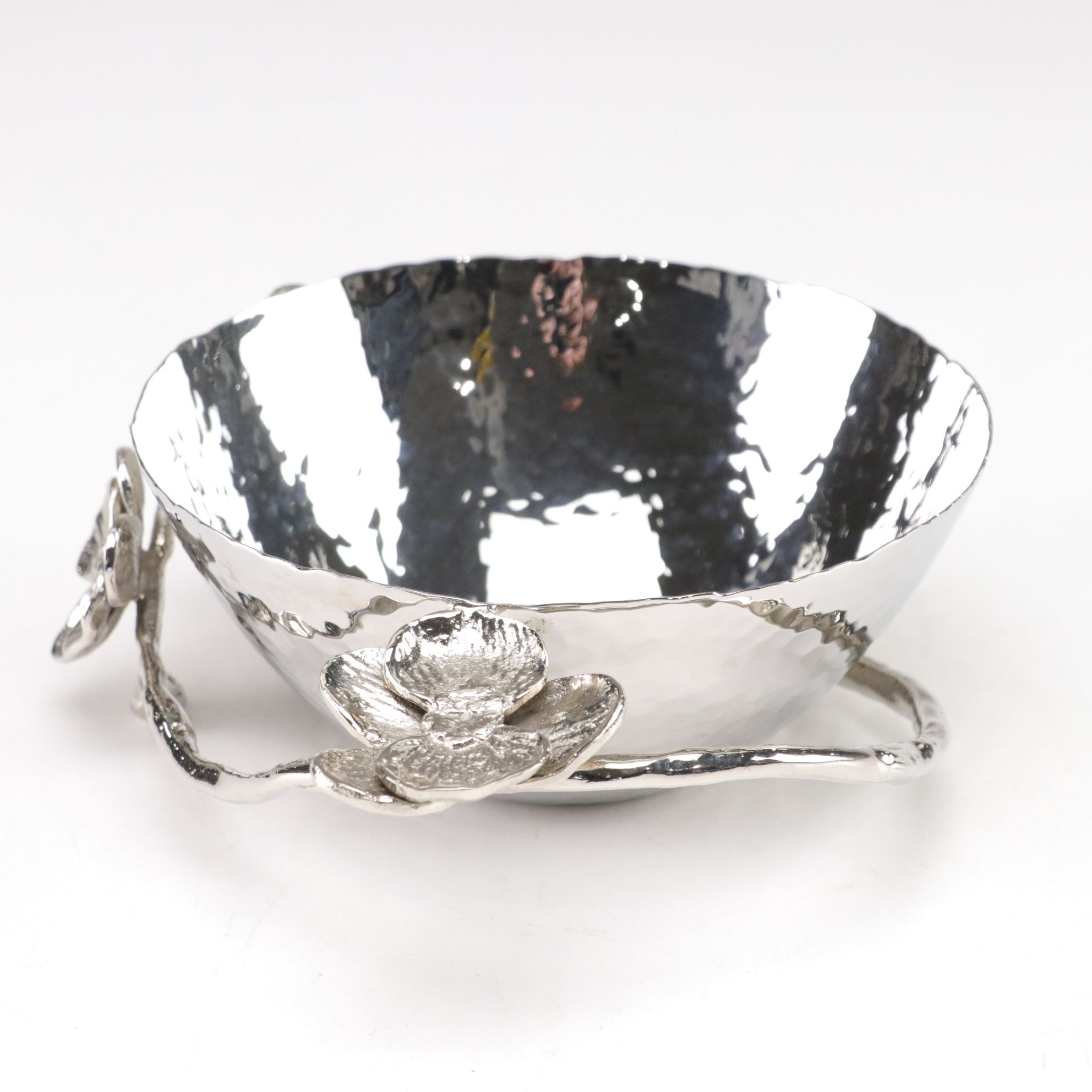 Michael Aram "White Orchid" Pair of Nut Dishes