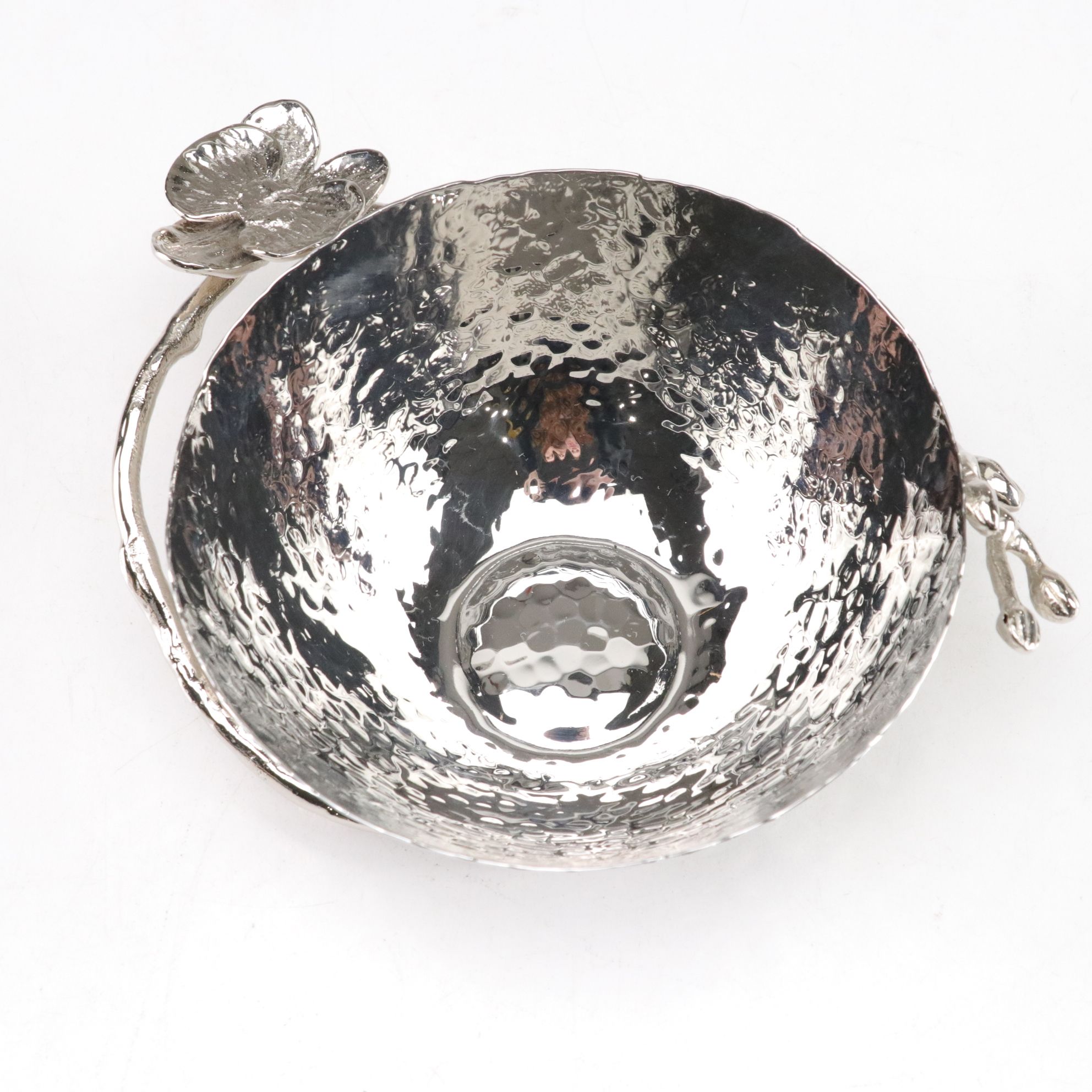 Michael Aram "White Orchid" Pair of Nut Dishes