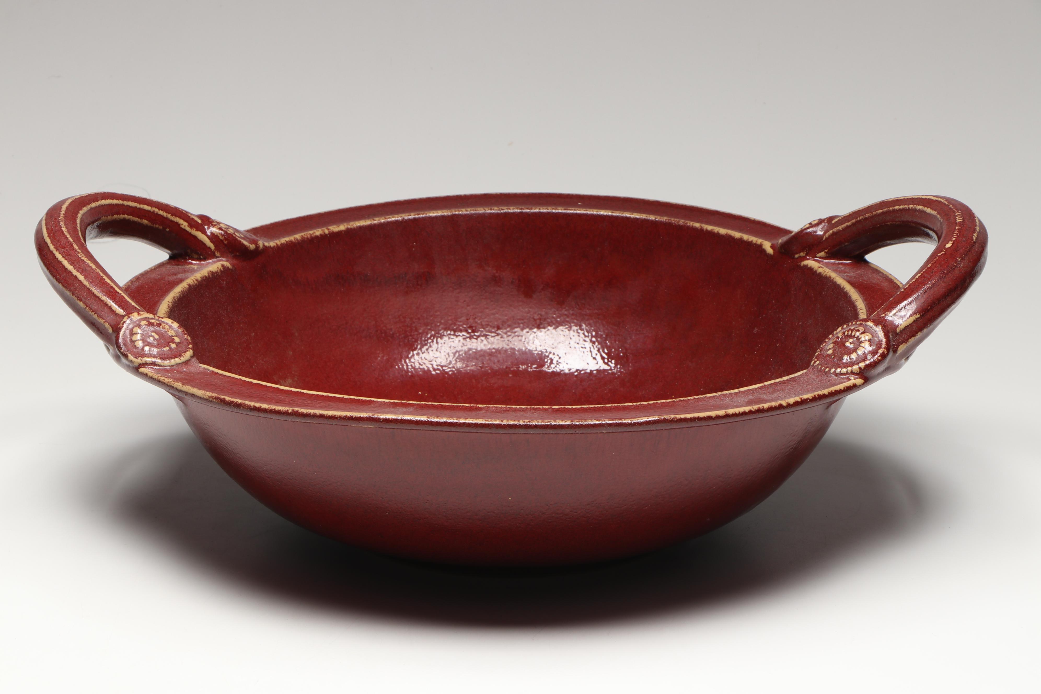 Douce Provence Ceramic Handled Bowl, Emile Henry Ceramic Tray and More Tableware