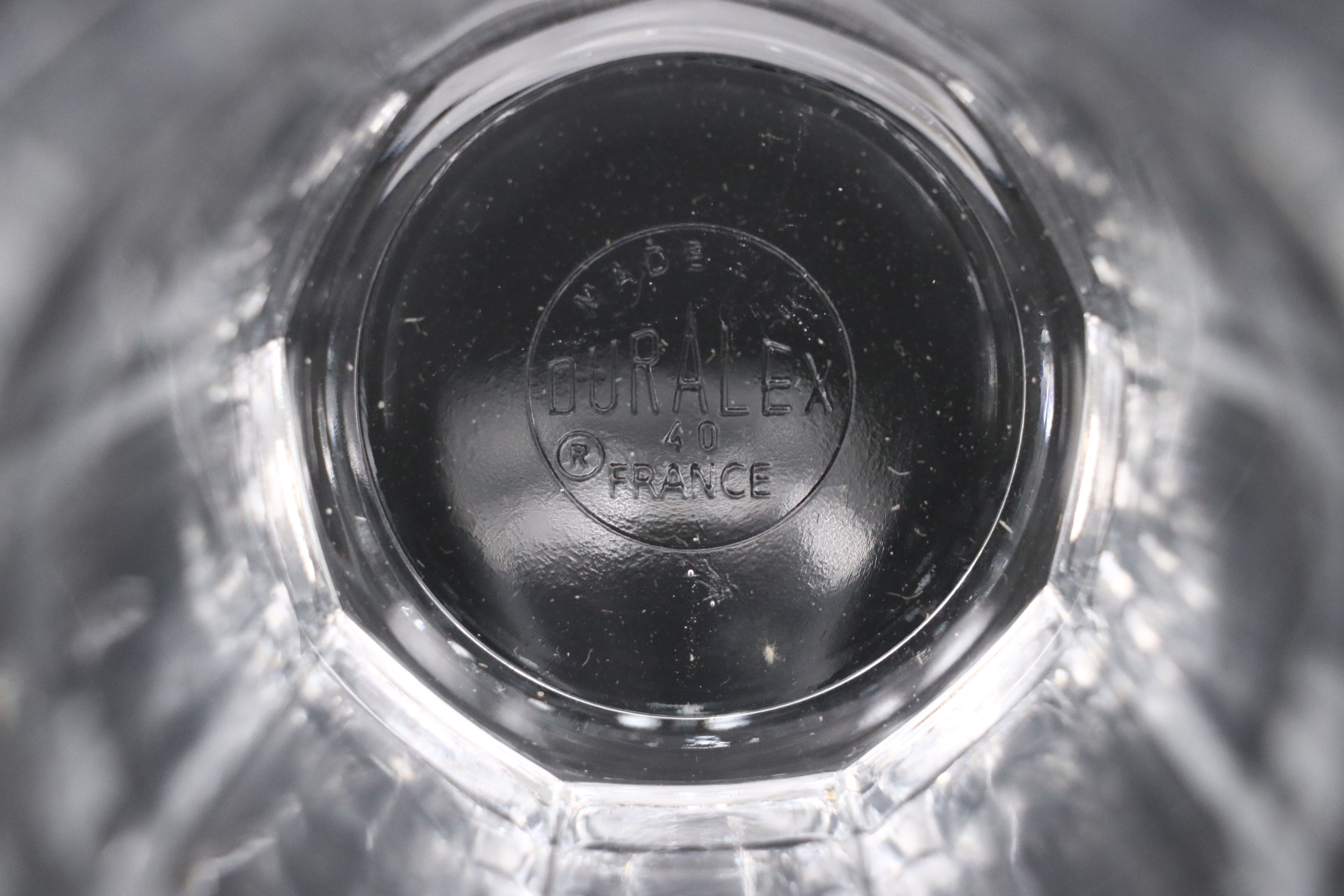 French Duralex "Picardie" Glass Tumblers