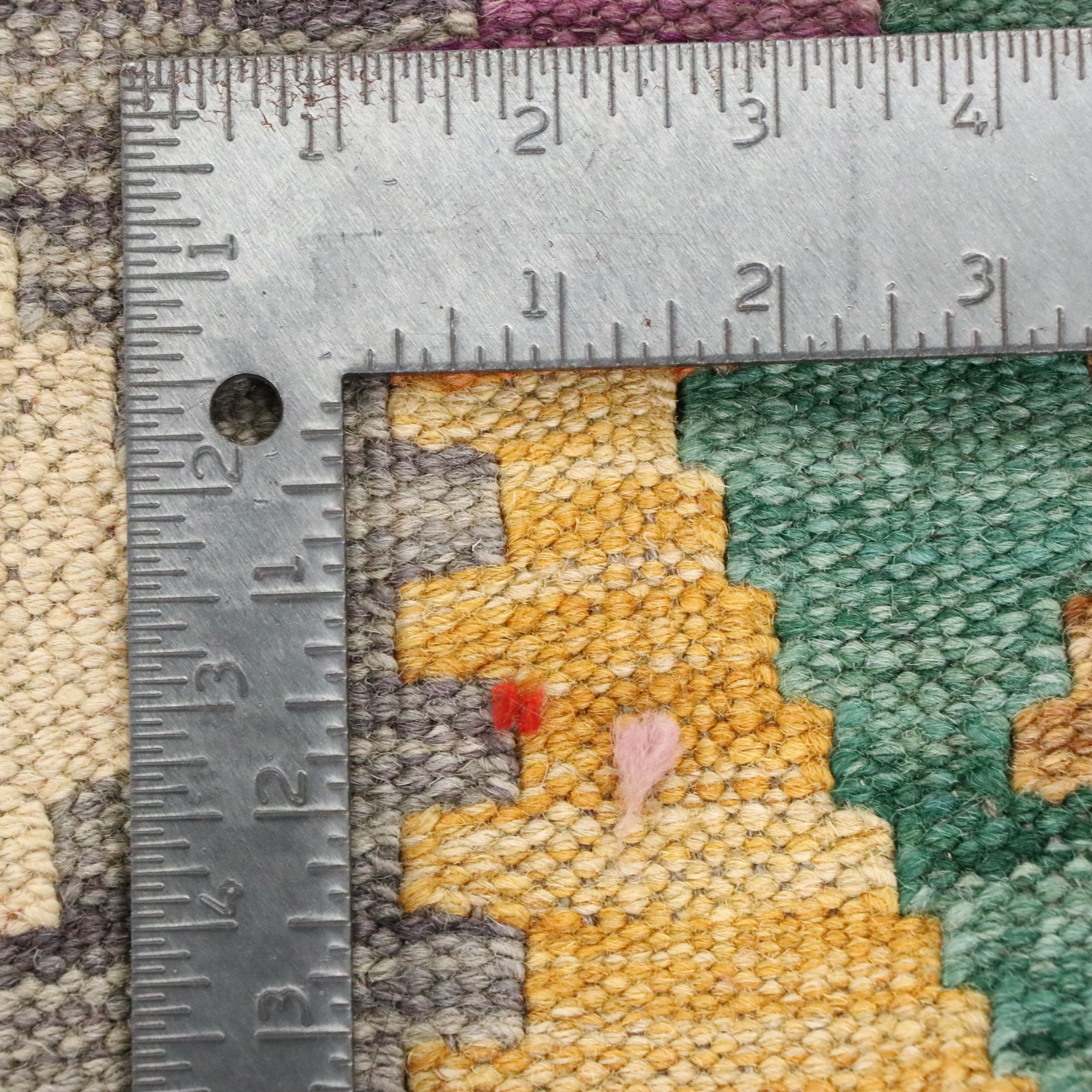 4'11 x 6'6 Handwoven Turkish Kilim Area Rug